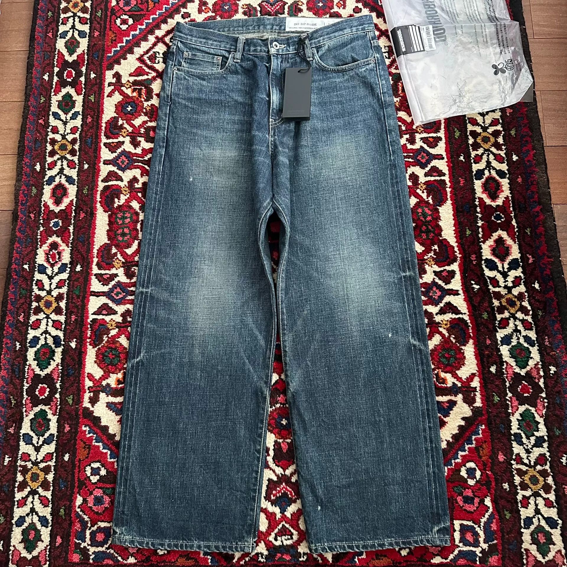Neighborhood neighborhood wide leg denim pants M size Size US 31 - 1 Thumbnail