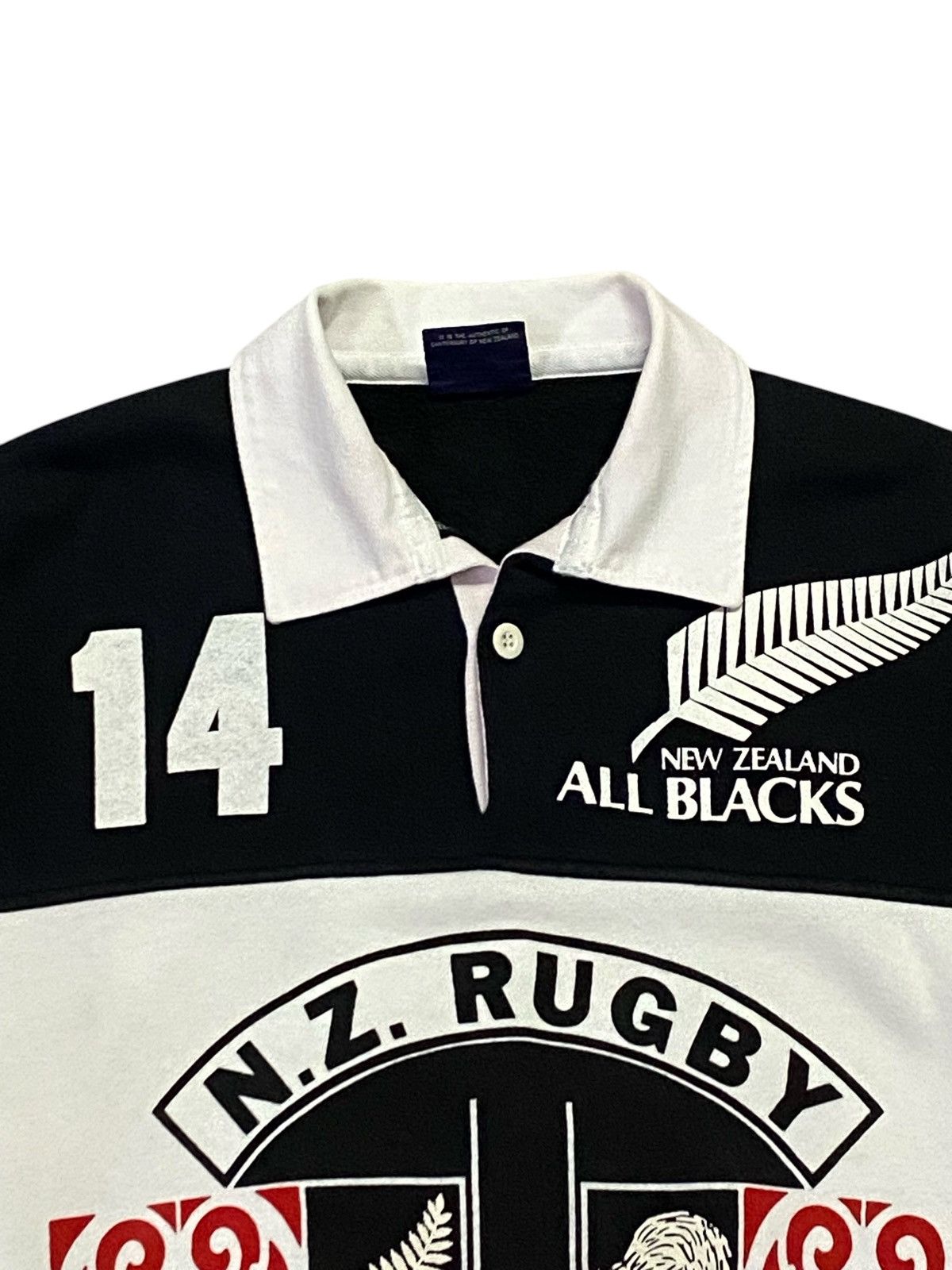 Canterbury of New Zealand Vintage Canterbury Of New Zealand “NZ RUGBY” Polo Sweatshirt Size US M / EU 48-50 / 2 - 8 Thumbnail