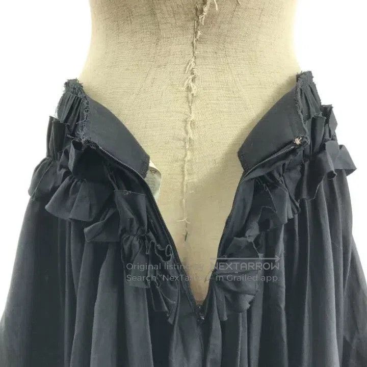 Comme des Garcons Comme Des Garcons size XS Black vintage lace design skirt Size 23" - 5 Thumbnail