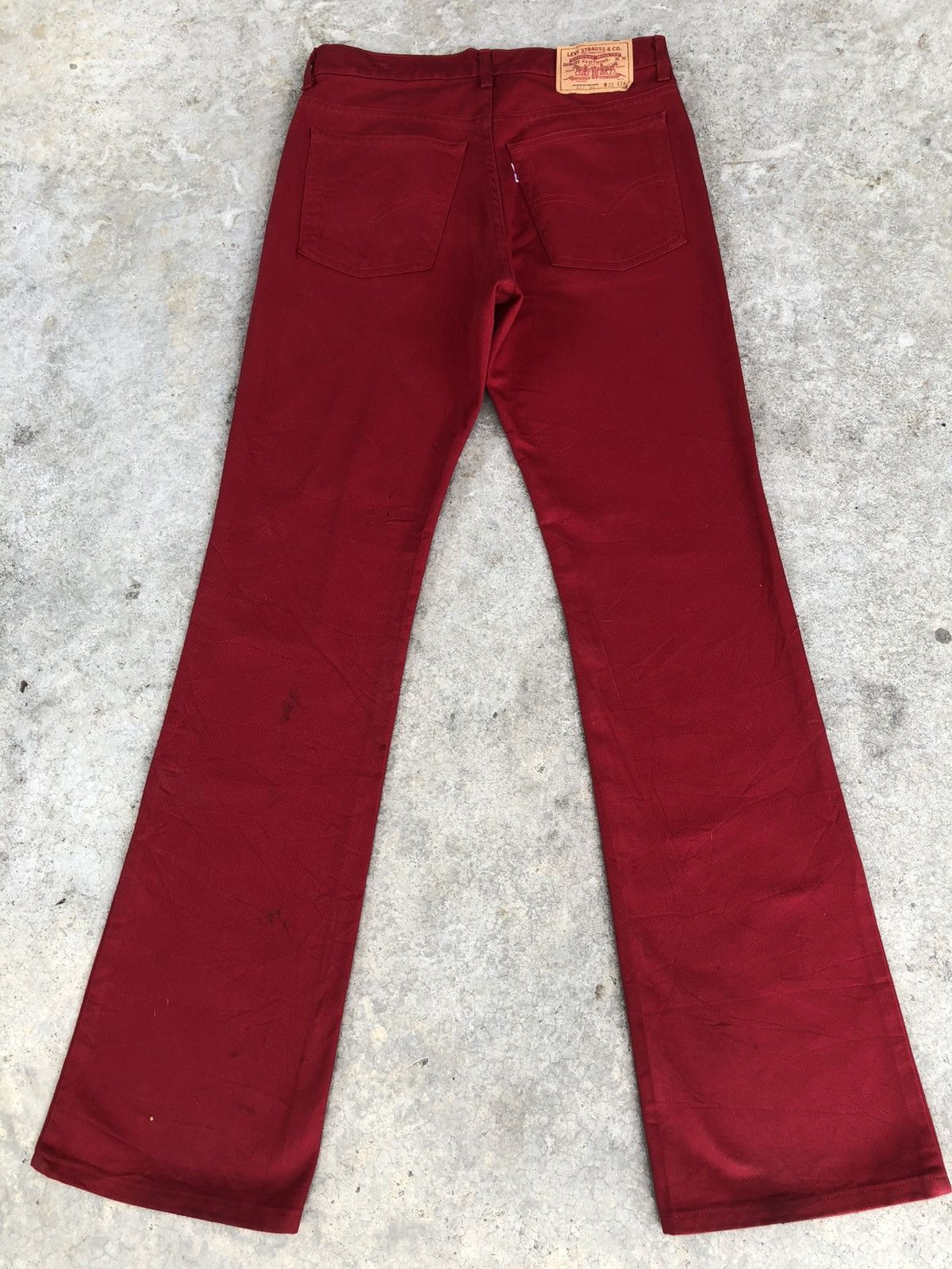 Levi's Levis Flared Jeans Distressed Jeans 517 Size US 31 - 2 Thumbnail