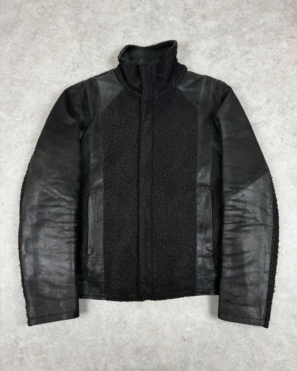 Daniele Alessandrini 2000s Daniele Alessandrini Hybrid Avant-Garde Black Jacket Size US S / EU 44-46 / 1 - 1 Thumbnail