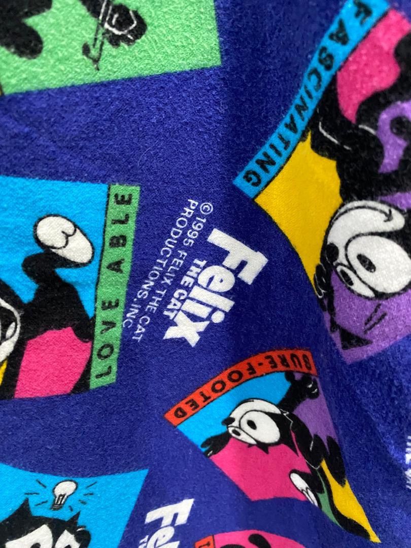 Cartoon Network × Felix × Vintage Vintage Felix The Cat Over Print Button Up Shirt Size US XXL / EU 58 / 5 - 5 Thumbnail