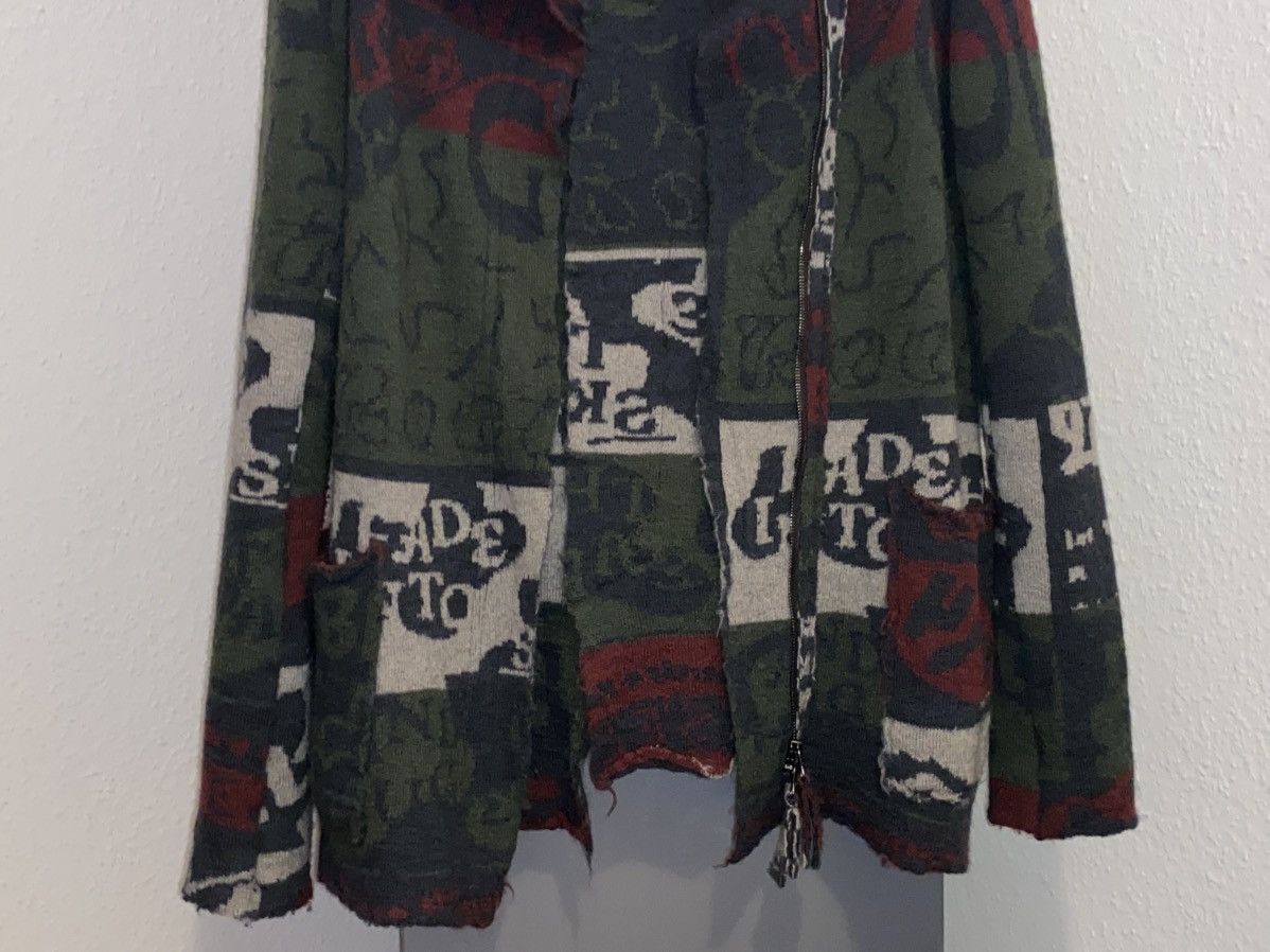 Designer × Rundholz RUNDHOLZ BLACK LABEL Multicolour Wool Knitted Cardigan Size M / US 6-8 / IT 42-44 - 7 Thumbnail