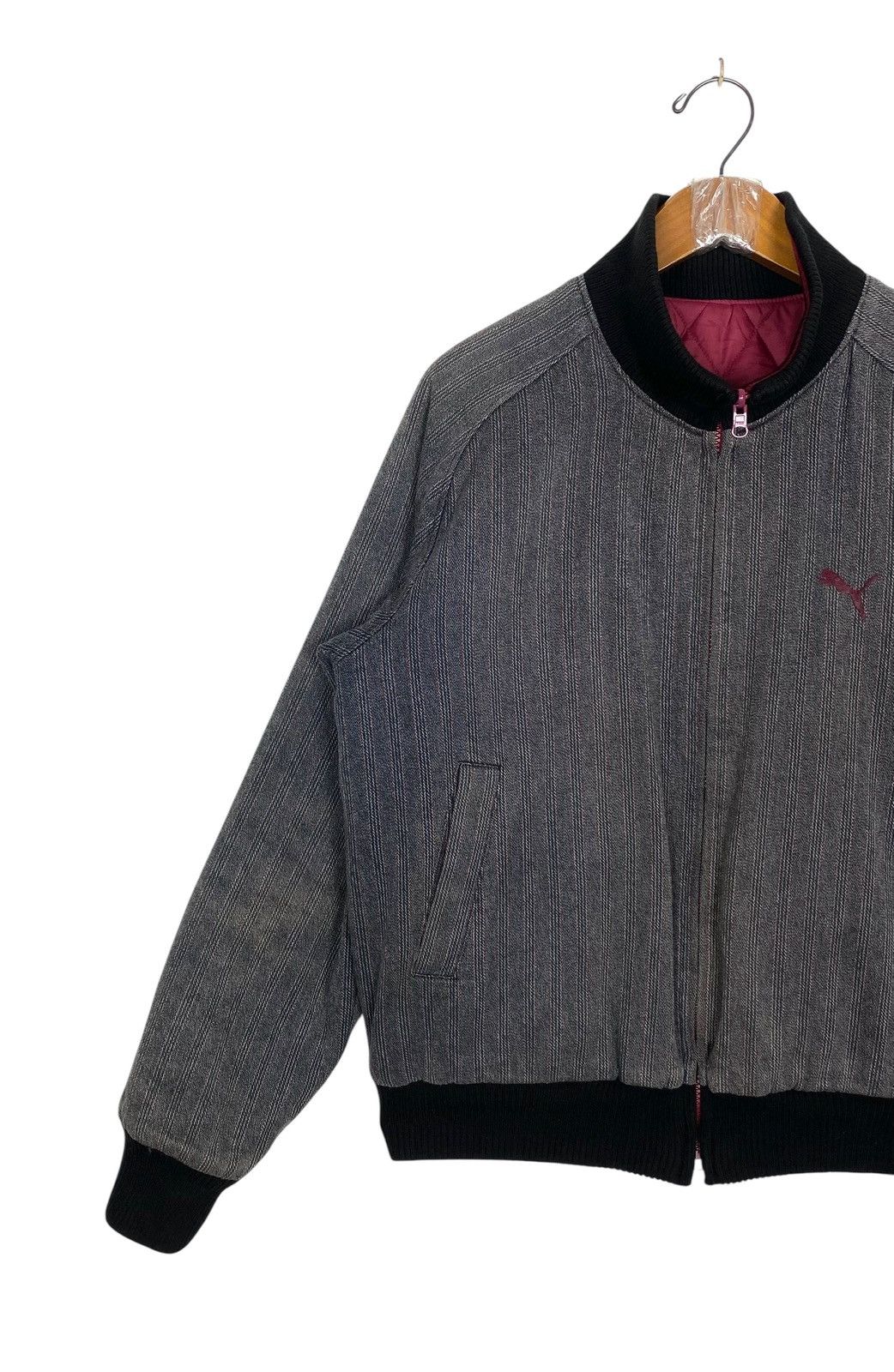 Puma Rare‼️Puma Reversible Quilted Jacket Size US M / EU 48-50 / 2 - 7 Thumbnail