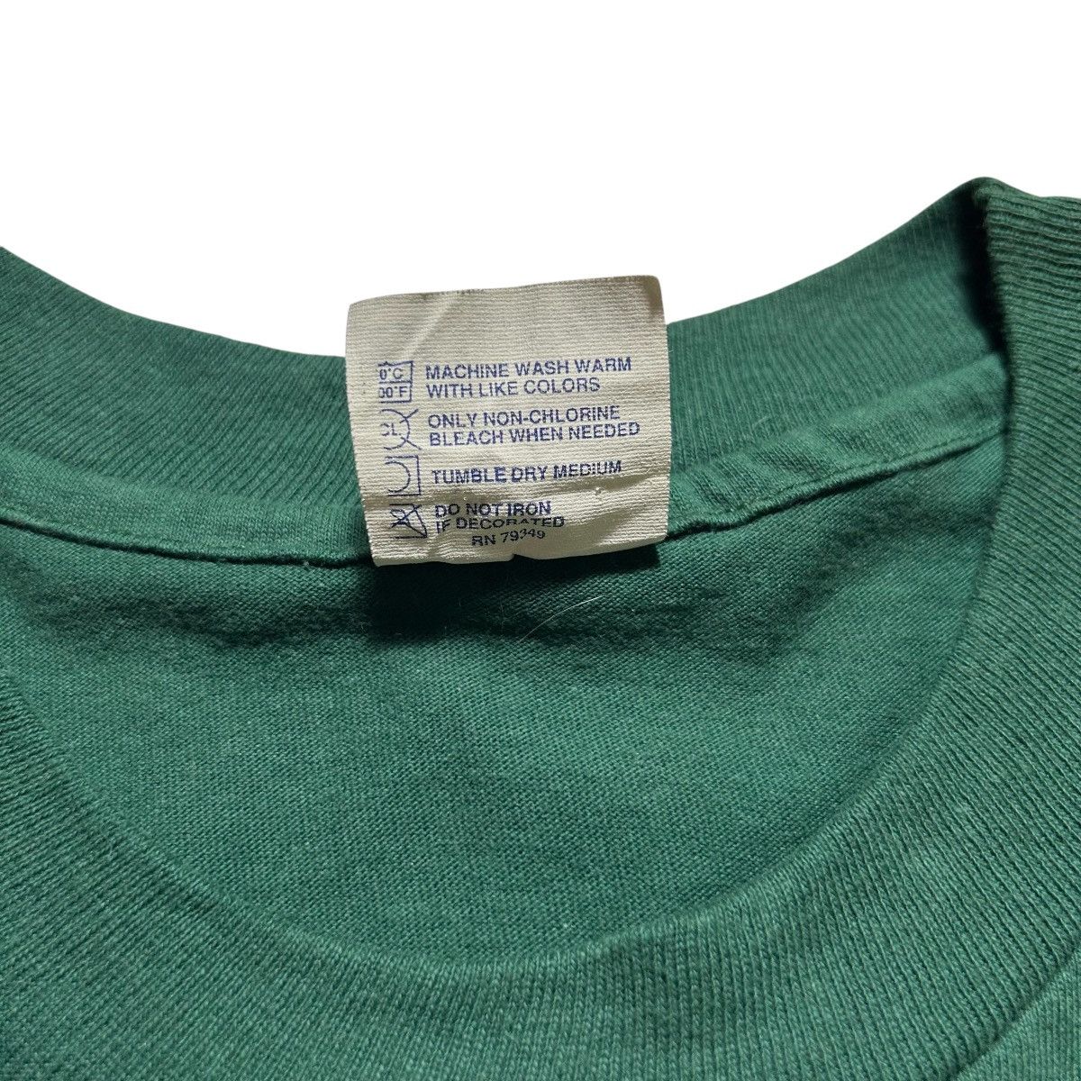 Vintage Vintage 90s Flower Embroidered T-Shirt Size XXL / US 16-18 / IT 52-54 - 7 Thumbnail