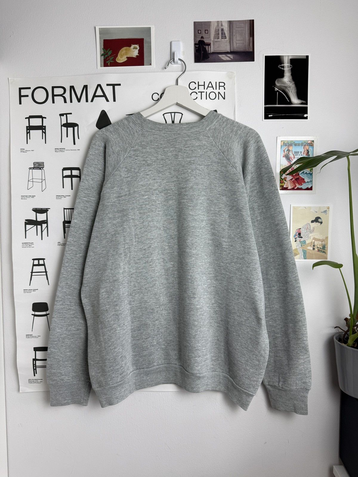Fruit Of The Loom Vintage 90s Fruit of the loom boxy eagle sweatshirt XL USA Size US XL / EU 56 / 4 - 2 Thumbnail