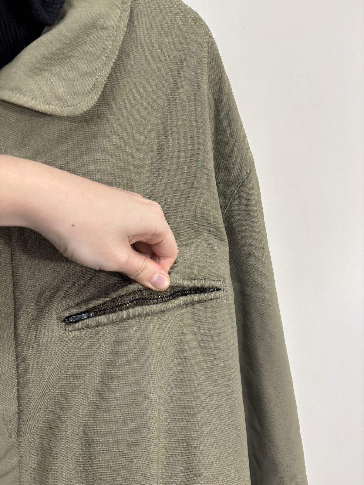 Cerruti 1881 Cerruti 1881 Vintage Men’s Beige Insulated Tech Parka Coat Size US XL / EU 56 / 4 - 4 Thumbnail