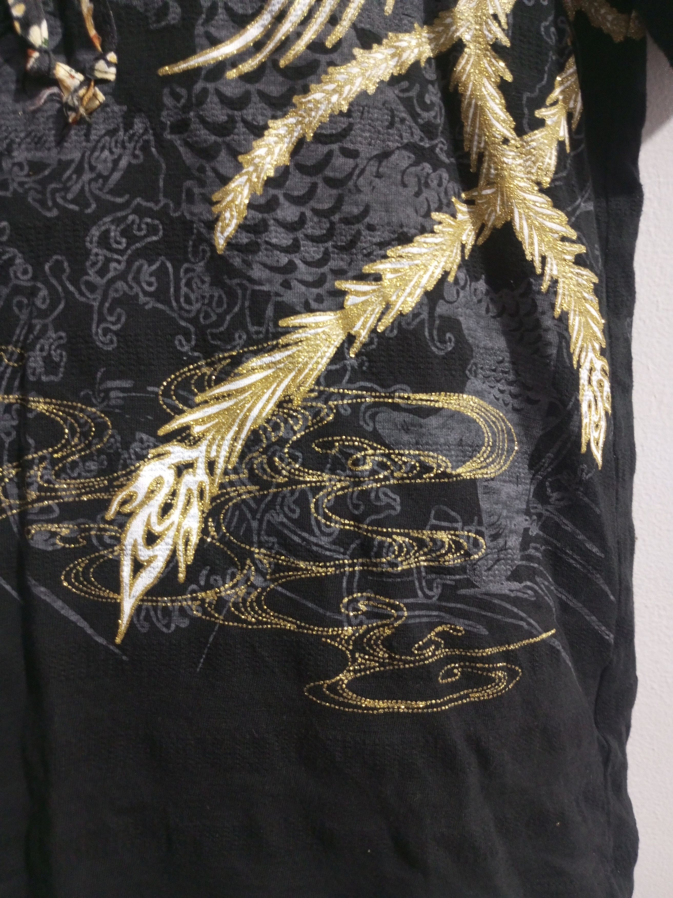 Japanese Brand Bullet noise sukajan Poenhix x koi t shirt hoodie Size US L / EU 52-54 / 3 - 7 Thumbnail