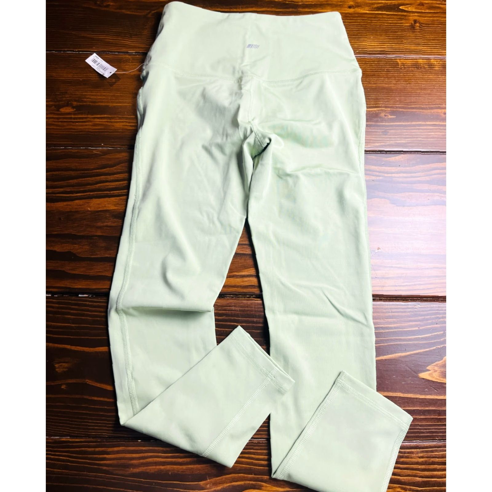 Vintage Amazon Leggings Women's Size Small Green Activewear NWT Size 28" / US 6 / IT 42 - 2 Thumbnail