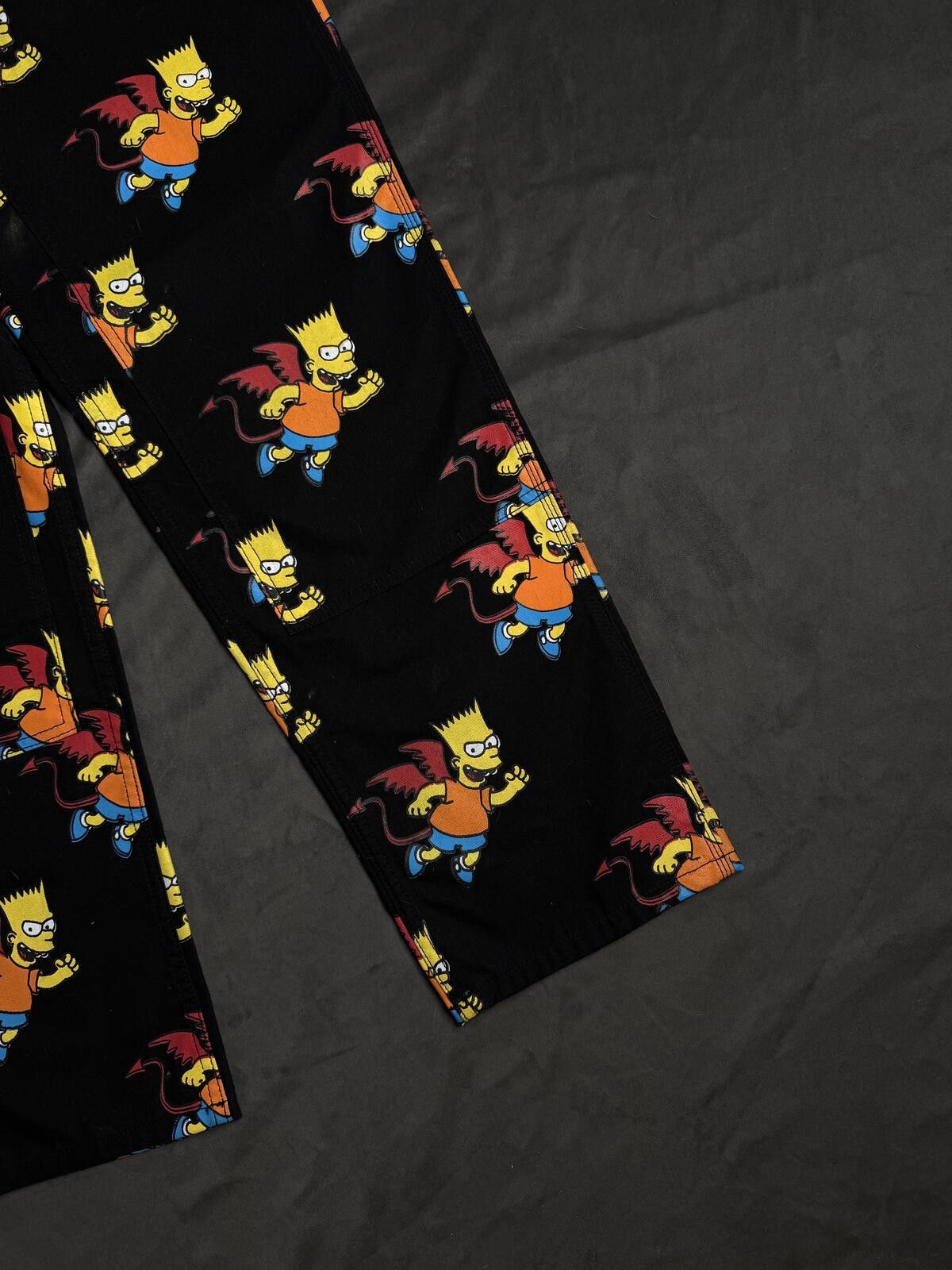 Market Chinatown Market x The Simpsons Devil Bart Graphic Pants M Size US 32 / EU 48 - 5 Thumbnail