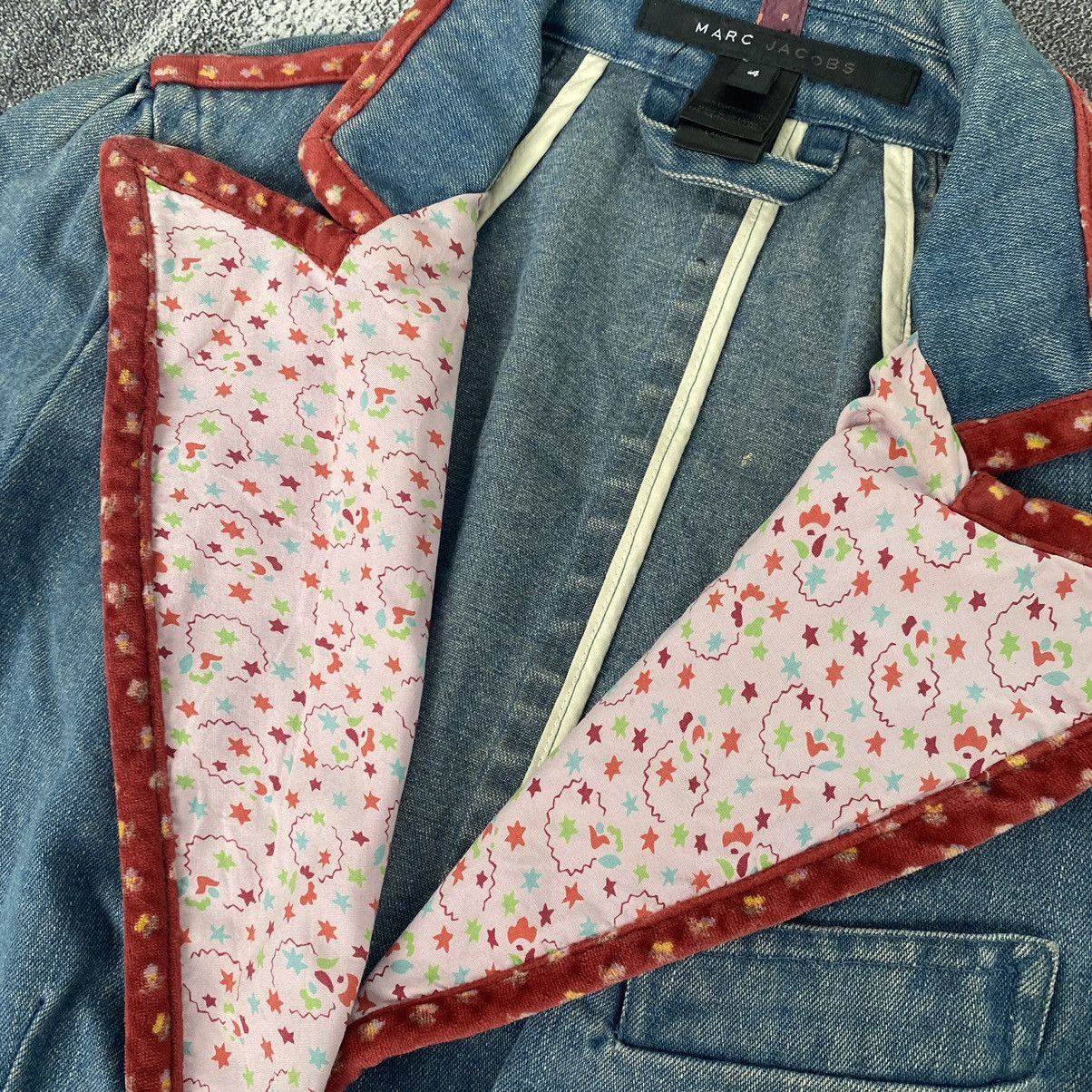 Beauty Beast × Marc Jacobs × Vintage Vintage Marc Jacobs Blazer Jeans Jacket Coat Size S / US 4 / IT 40 - 5 Thumbnail