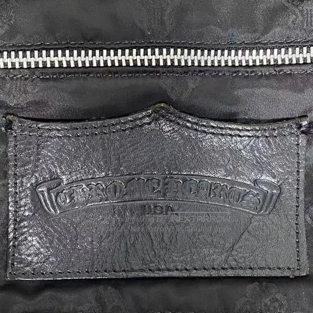 Chrome Hearts Chrome Hearts Black Silver Leather Backpack. Size ONE SIZE - 8 Thumbnail