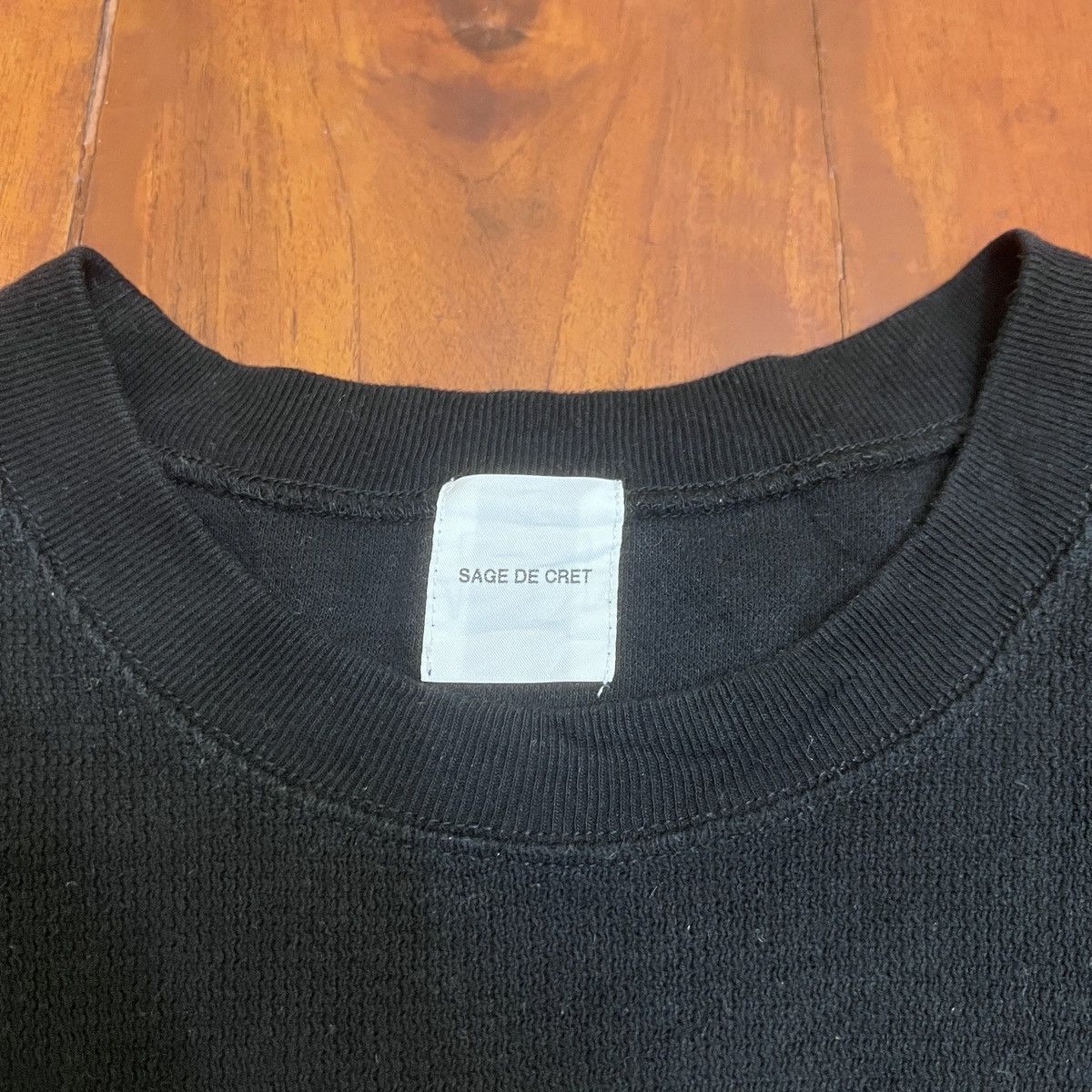 Sage De Cret SAGE DE CRET JAPAN DESIGNER SWEATSHIRT SIMPLE BASIC Size US M / EU 48-50 / 2 - 4 Thumbnail