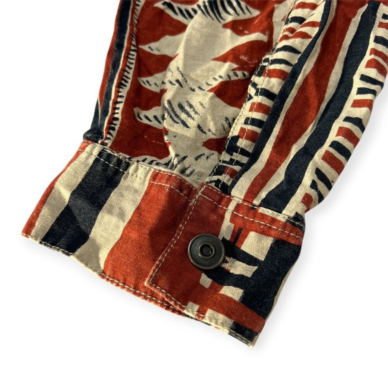 Free People Free People Golden Nile Aztec Crop Shirt Jacket Multicolor L Size L / US 10 / IT 46 - 5 Thumbnail