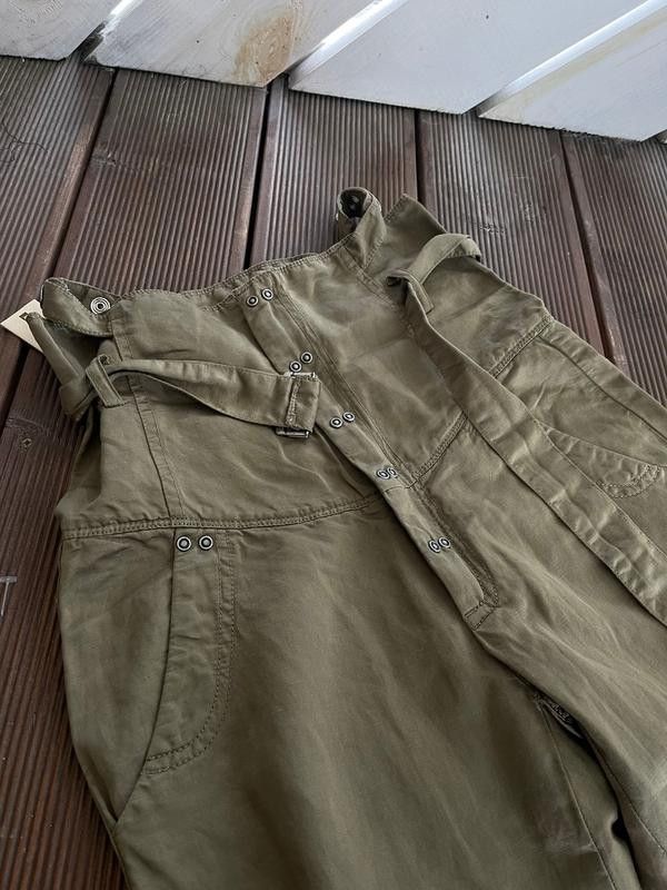 Diesel Diesel Khaki Skinny Pants with corset Size 29" - 3 Thumbnail