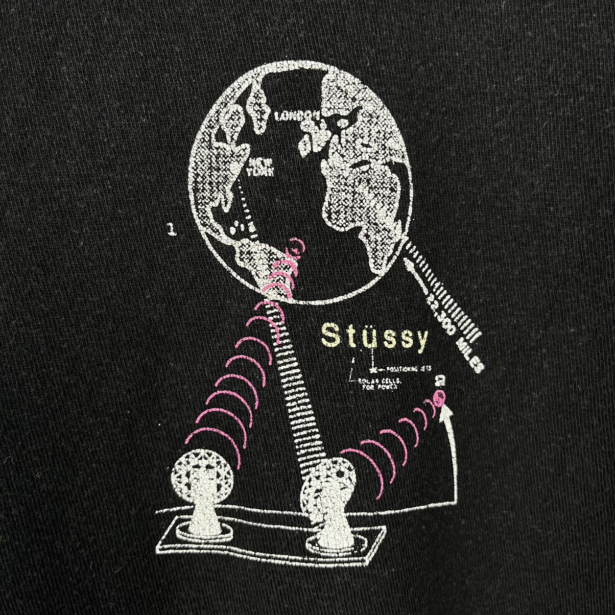 Stussy Vintage Stussy Space y2k big logo faded tee 00’s Size US XL / EU 56 / 4 - 17 Thumbnail