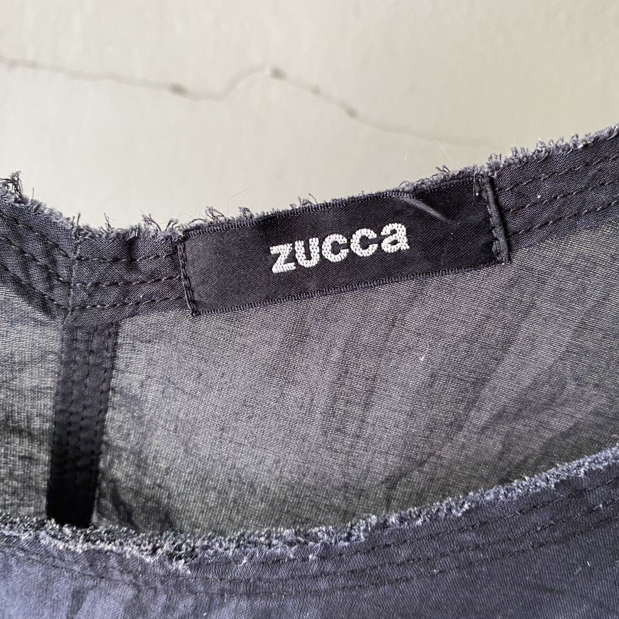 Zucca ZUCCA Black Sleeveless Blouse Size M / US 6-8 / IT 42-44 - 3 Thumbnail