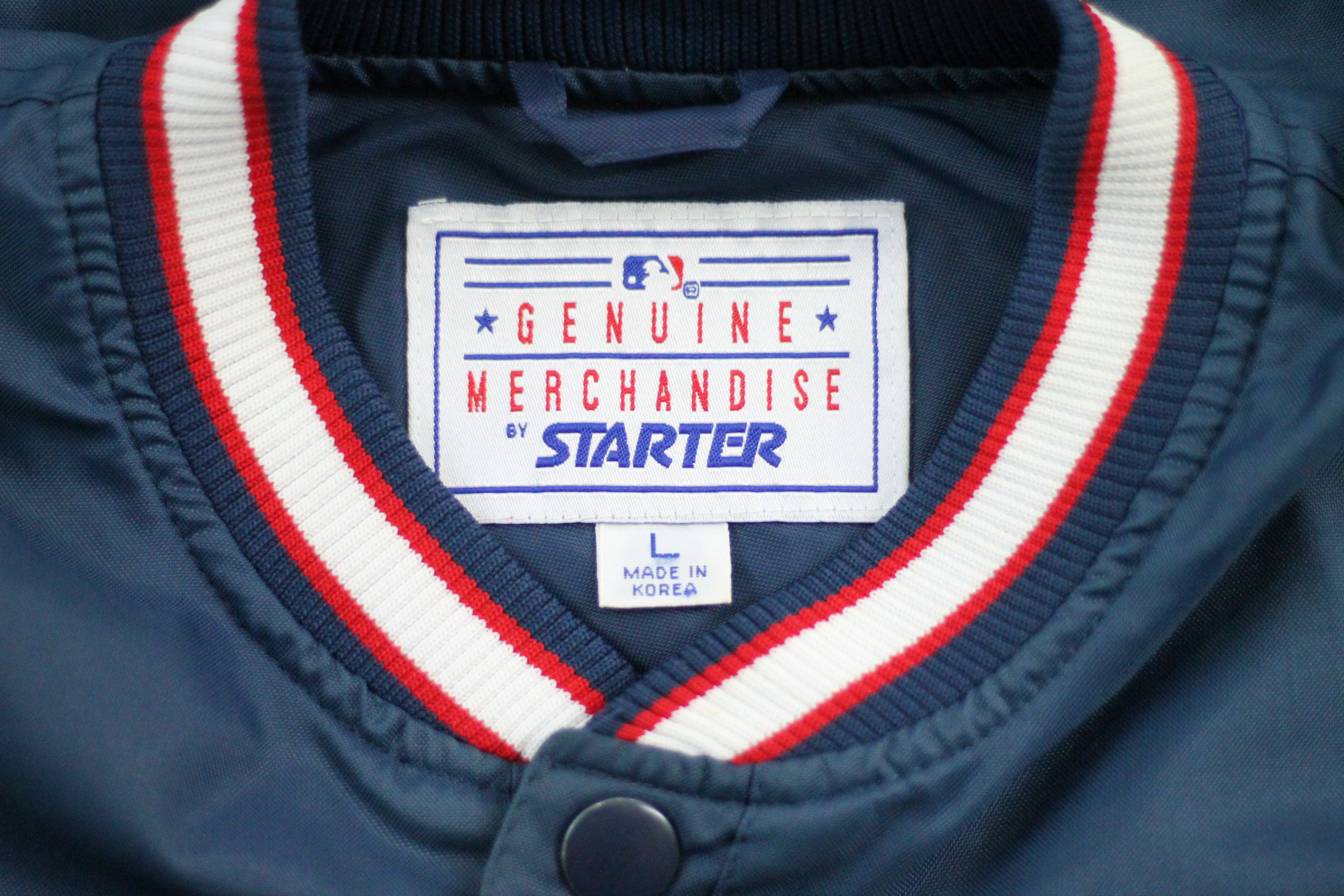 MLB × Starter × Vintage Vintage 90's STARTER x CLEVELAND INDIANS Jacket. Size US L / EU 52-54 / 3 - 6 Thumbnail