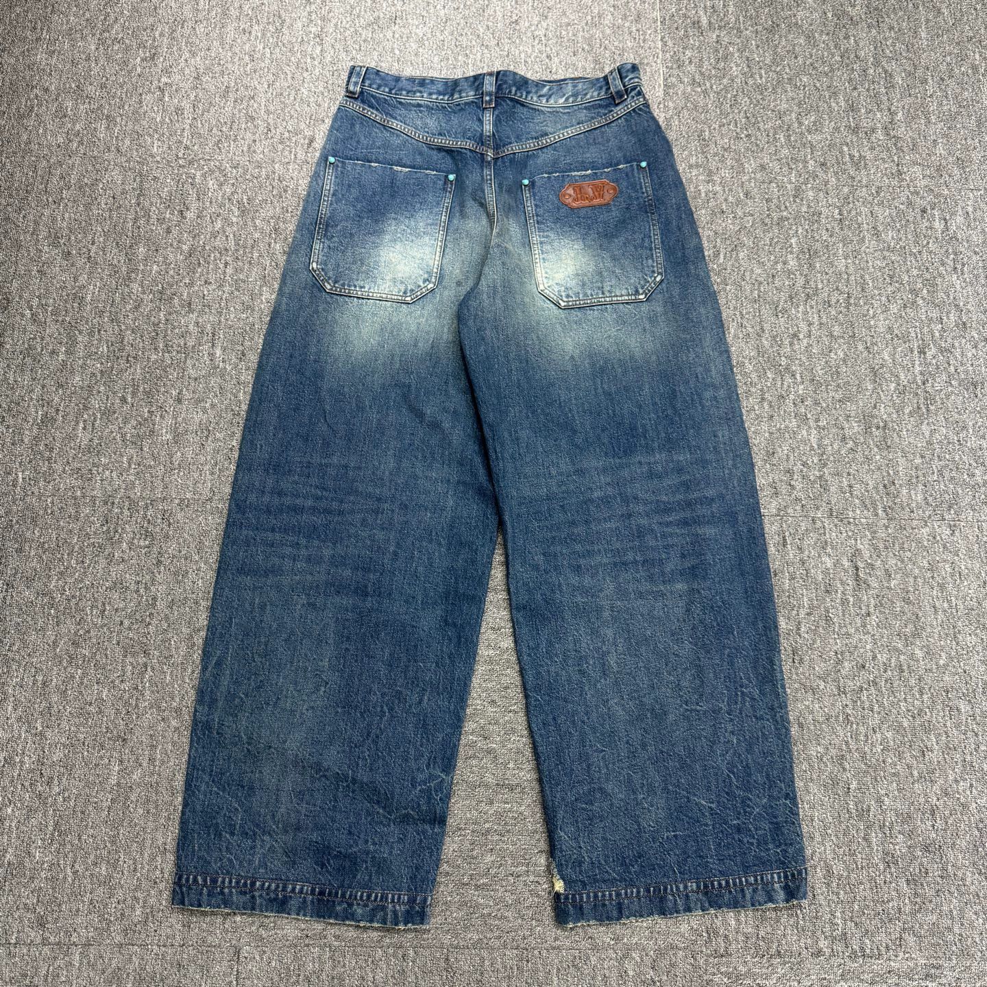 Louis Vuitton LV x Pharrell Turquoise Denim Jeans 32 Size US 32 / EU 48 - 5 Thumbnail