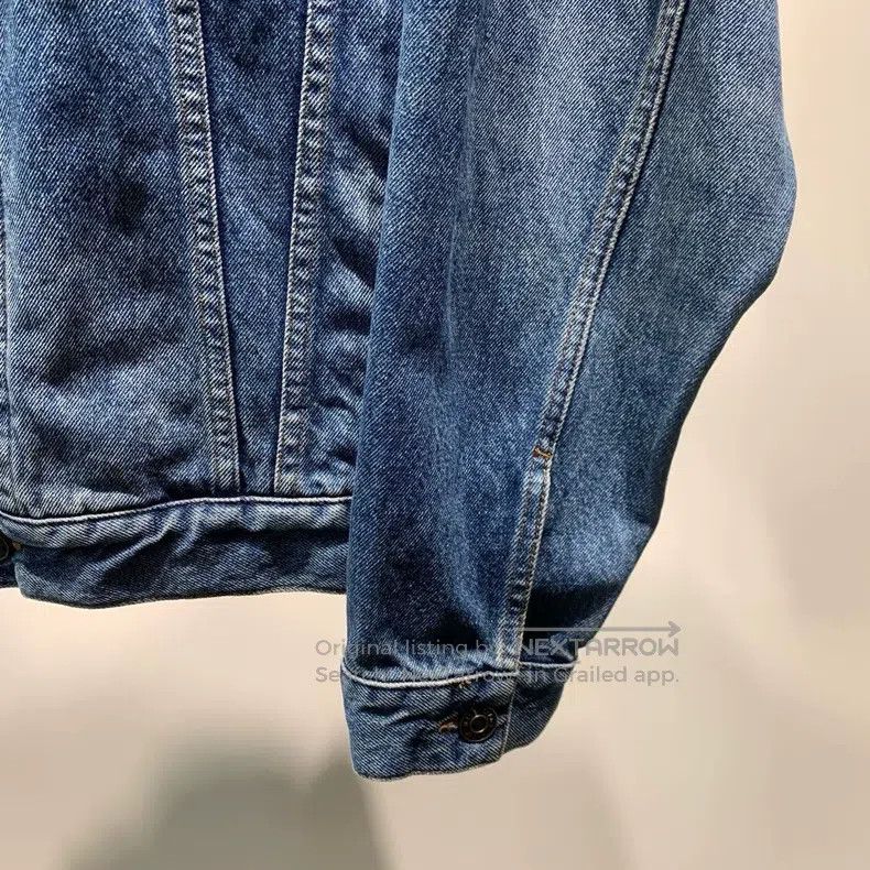 Balenciaga Balenciaga Logo Embroidered Denim Jacket Size US M / EU 48-50 / 2 - 6 Thumbnail