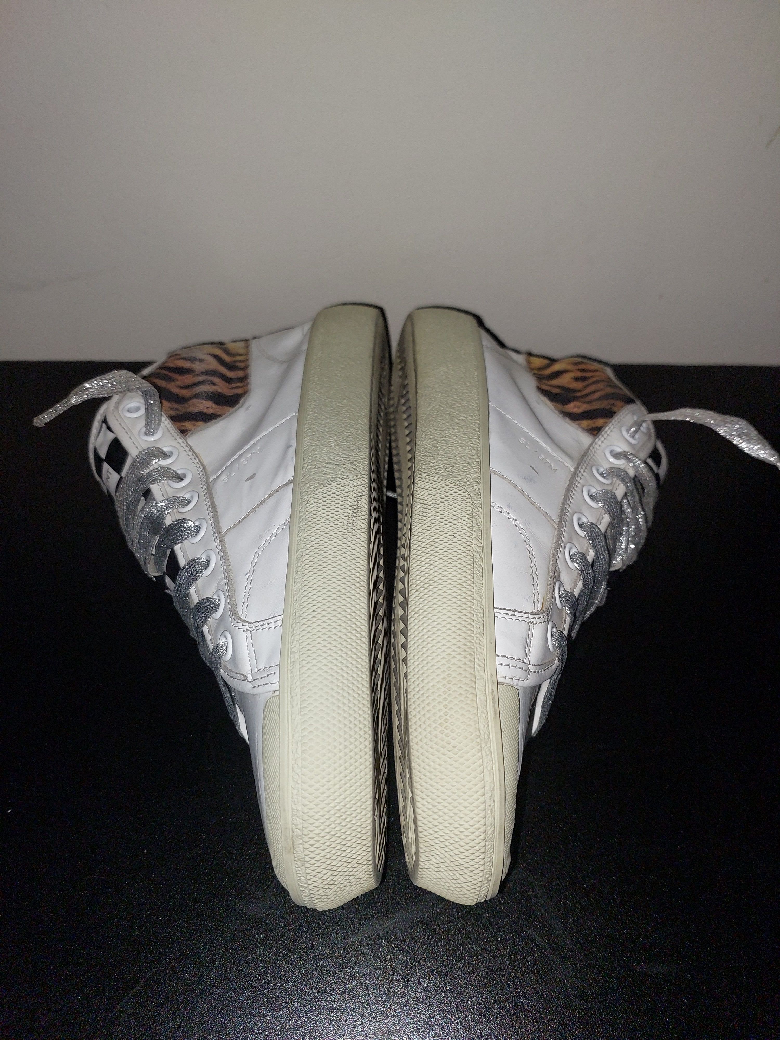 Saint Laurent Paris Hedi Surf Sound SL37 High Canvas sneakers Size US 7 / EU 40 - 8 Thumbnail