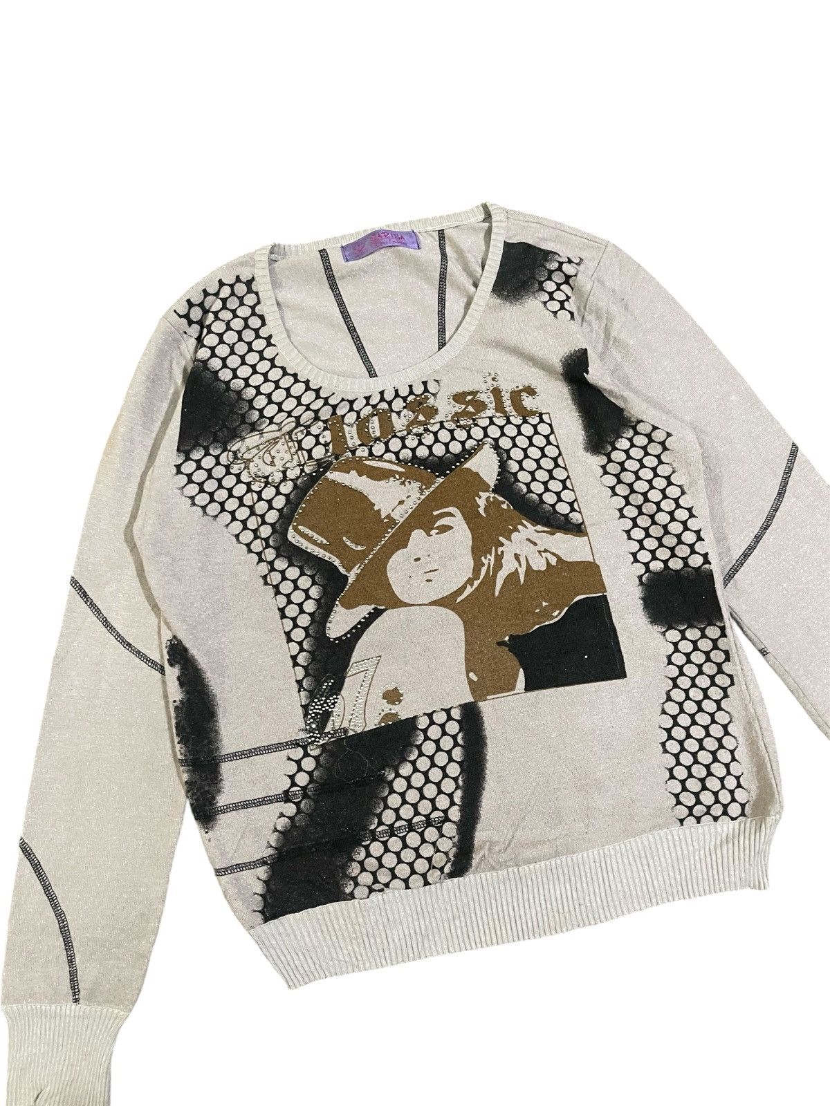 Hysteric Glamour 2000s Hysteric Glamour Style Japanese Brand Knitwear Size M / US 6-8 / IT 42-44 - 4 Thumbnail
