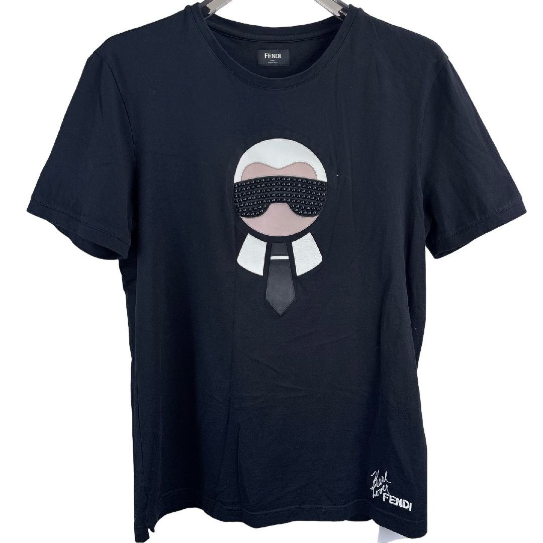 Fendi Fendi Karlito Patch T-Shirt EU 50 Size US M / EU 48-50 / 2 - 1 Thumbnail