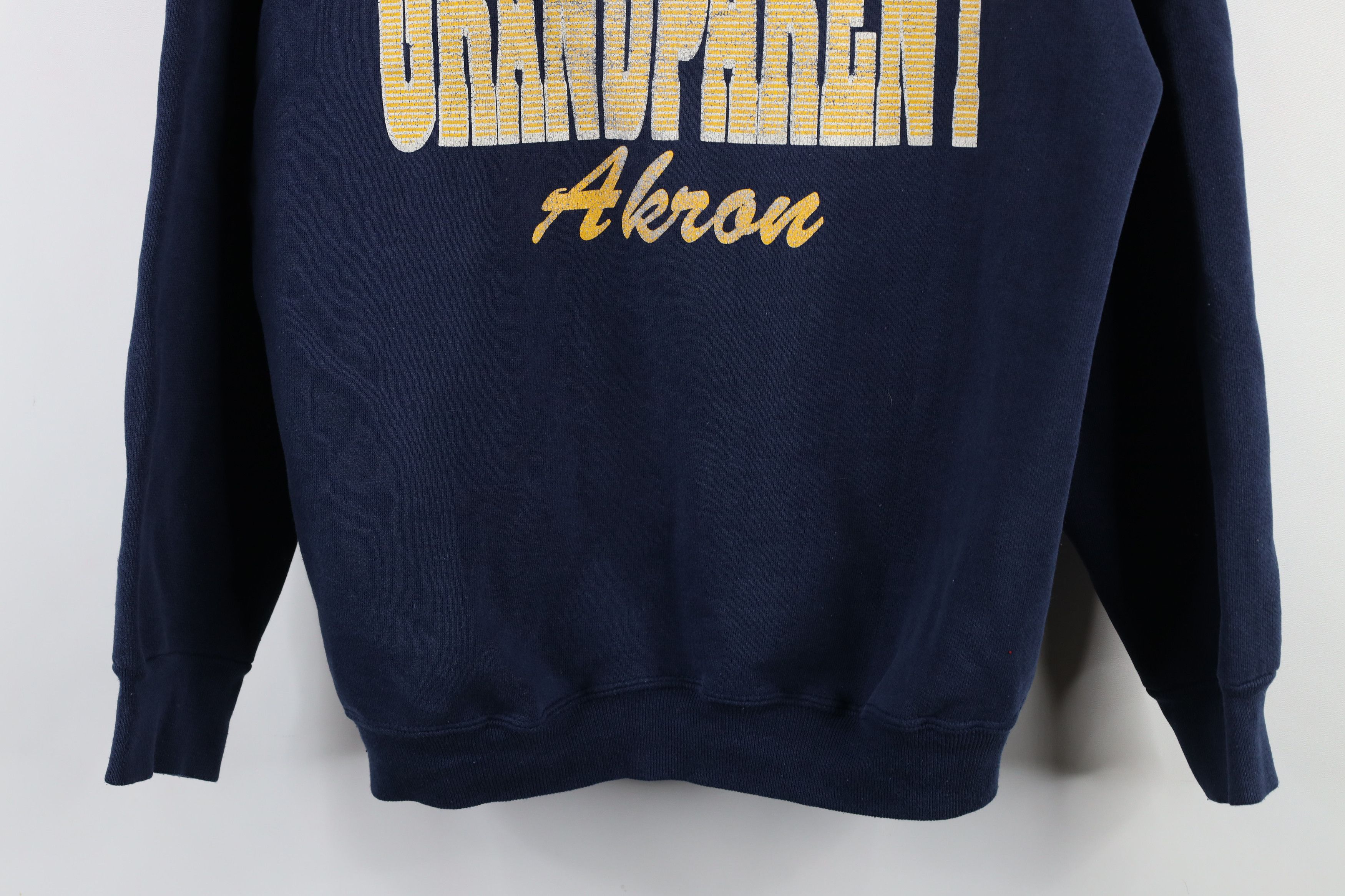 Vintage Vintage 90s University of Akron Grandparent Sweatshirt USA Size US XL / EU 56 / 4 - 3 Thumbnail