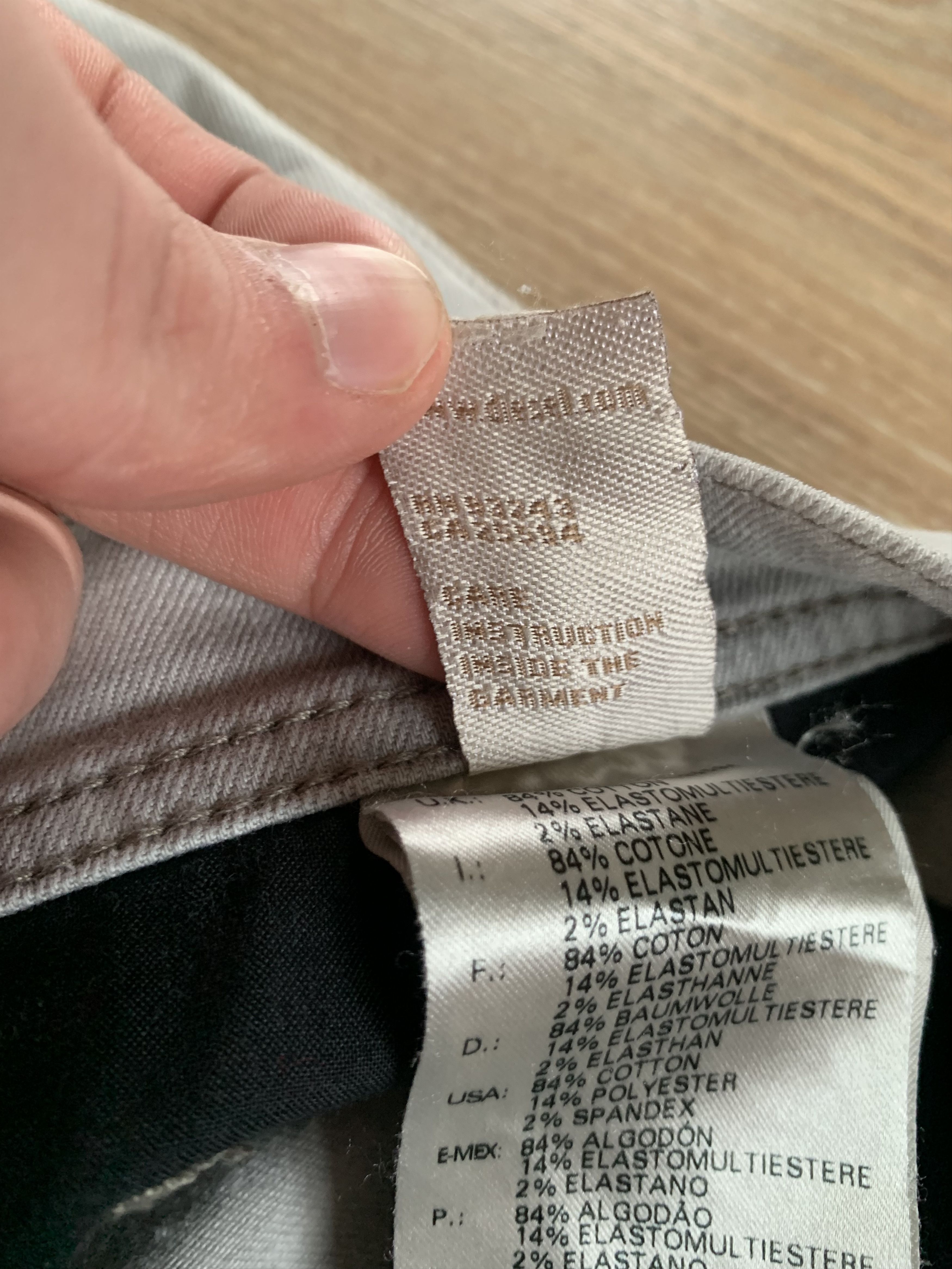 Diesel Diesel Tepphar Slim Carrot Stretch Light Grey Jeans Size US 30 / EU 46 - 10 Thumbnail