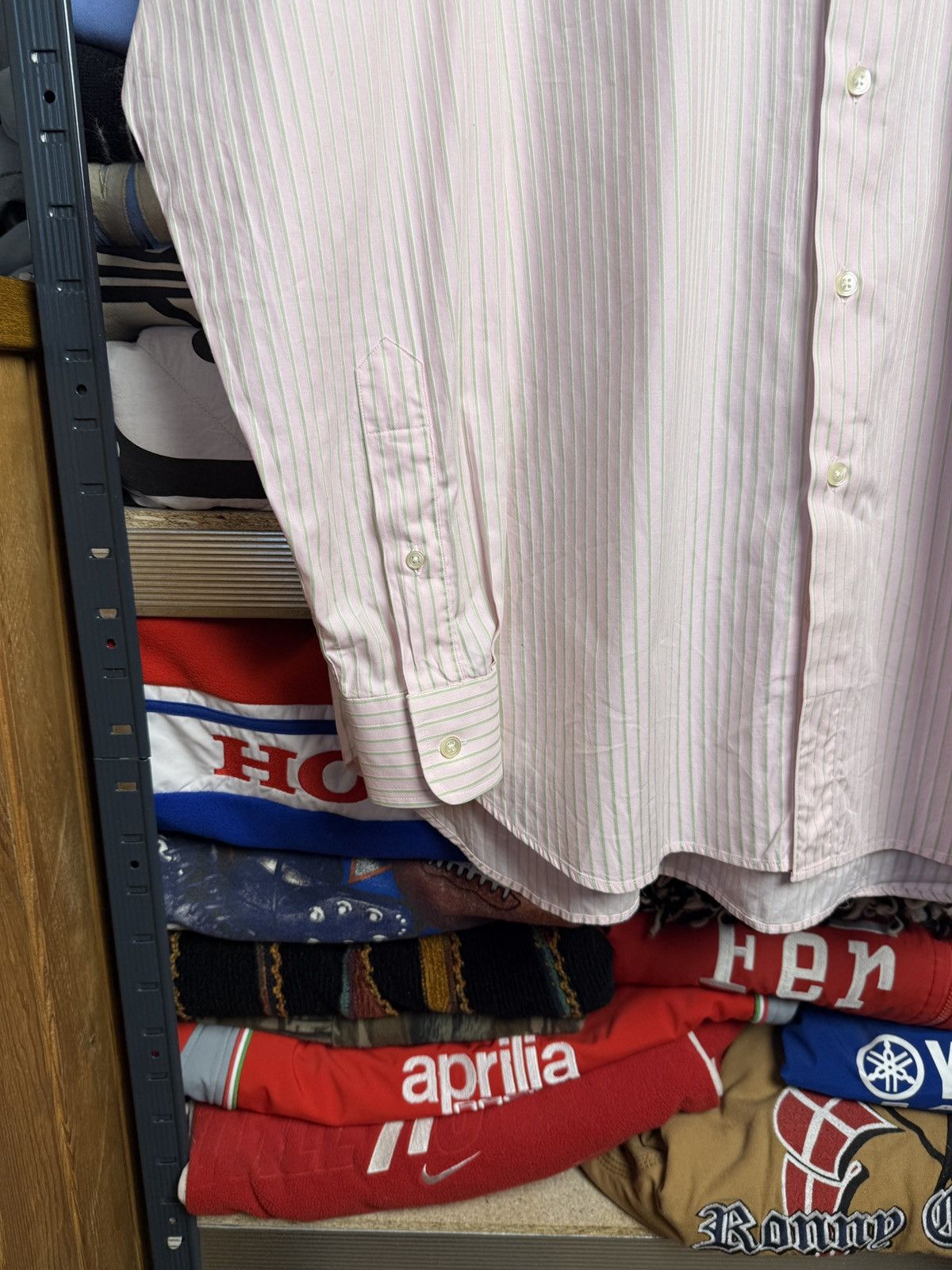 Alfred Dunhill Classic Shirt Size US XL / EU 56 / 4 - 4 Thumbnail