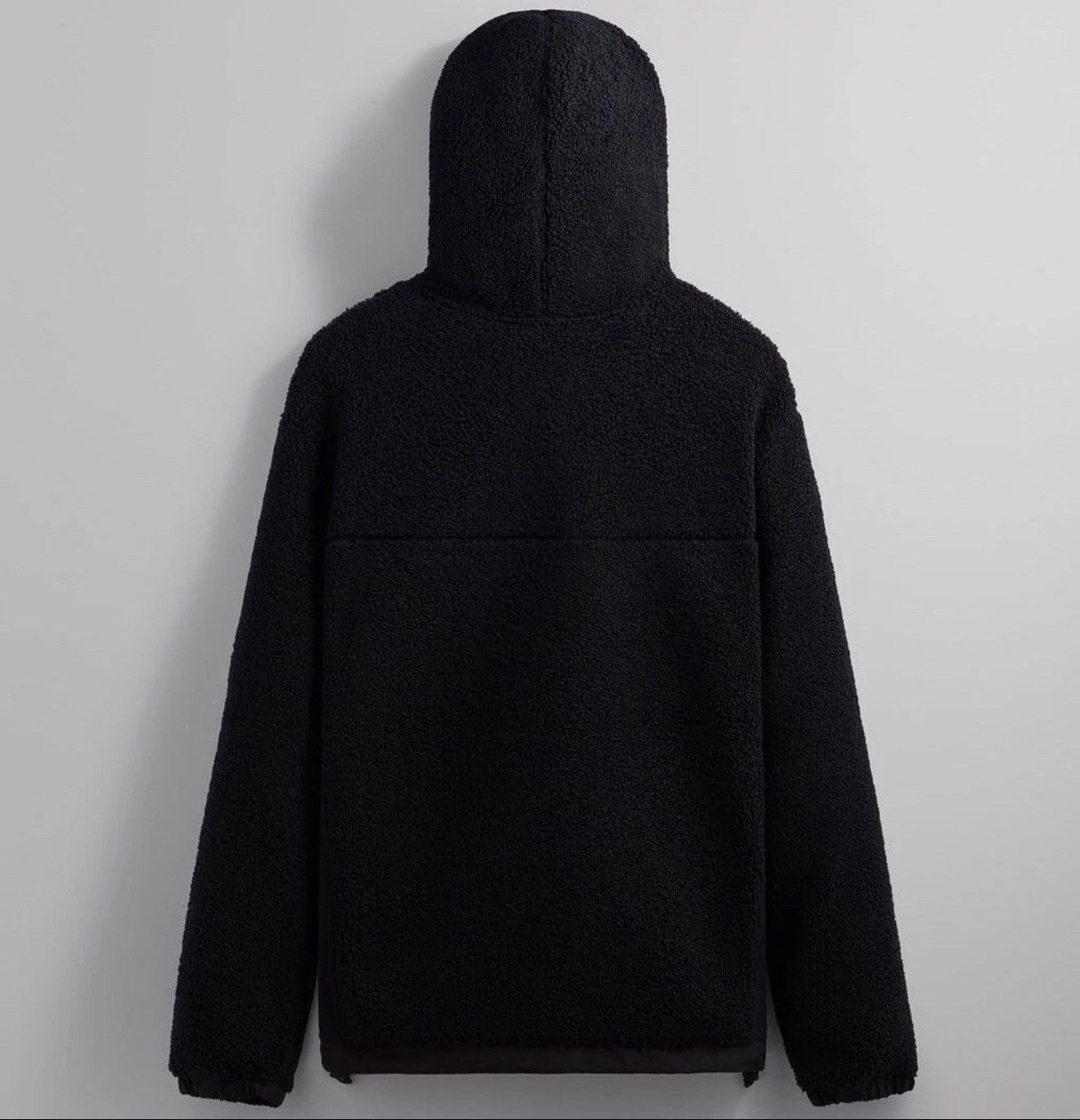 Kith Kith Bonded Sherpa Quarter Zip Hoodie in Black Men’s Size XL Size US XL / EU 56 / 4 - 2 Thumbnail