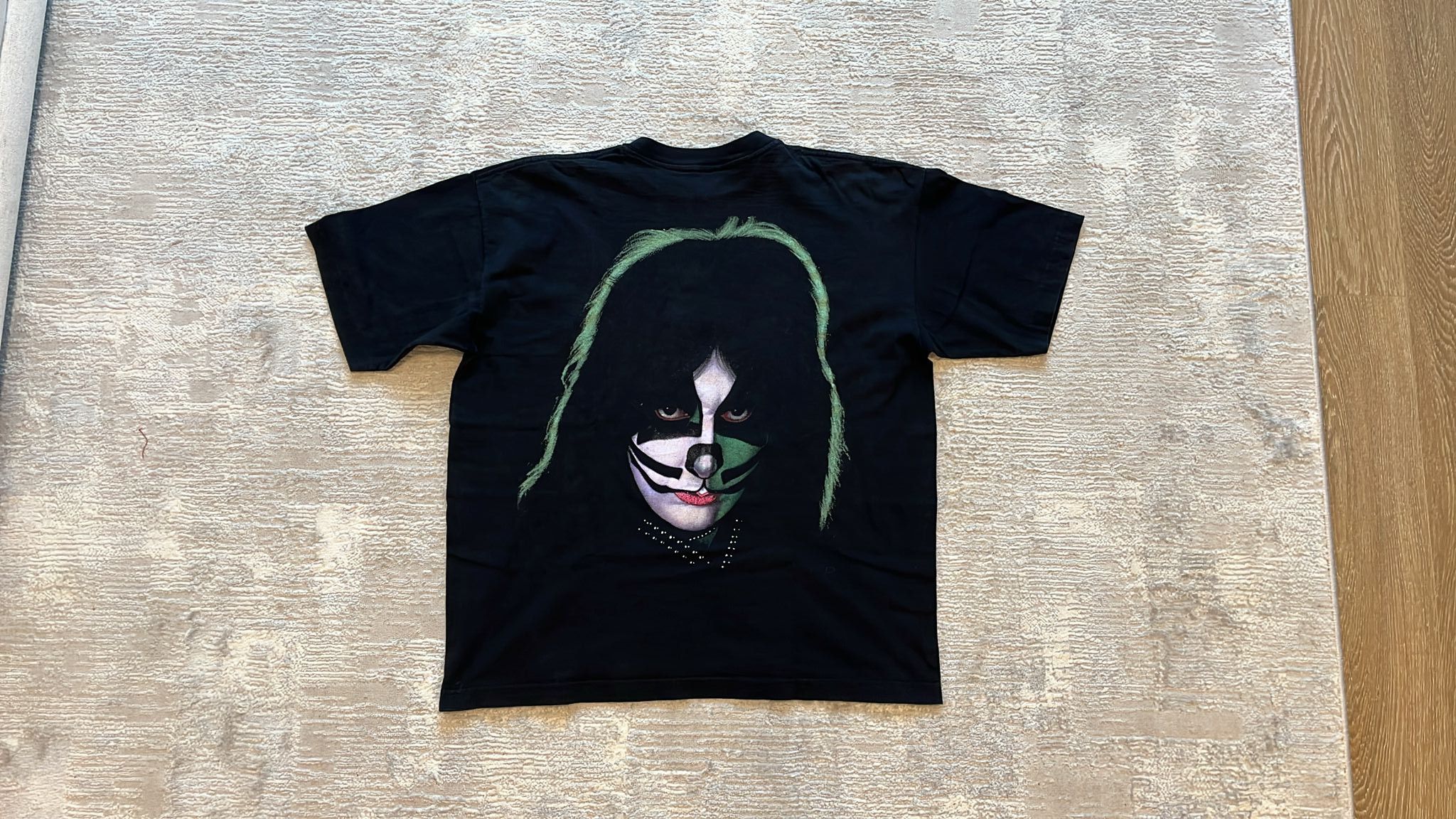 Vintage Lot 2 Vintage 90s Kiss 1996 Ace Frehley Tour Tee shirt XL Size US XL / EU 56 / 4 - 4 Thumbnail