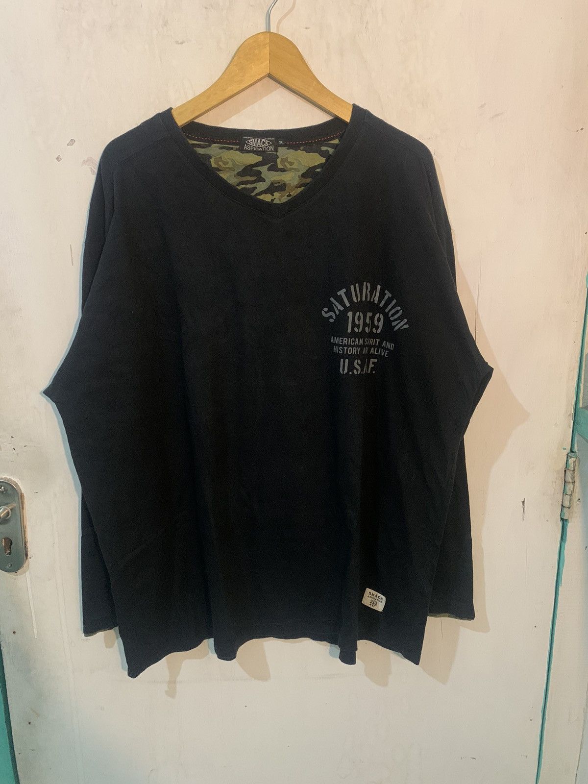 Other 2000s Smack A - military tshirt Joshua Jamal styel Size US XXL / EU 58 / 5 - 2 Thumbnail
