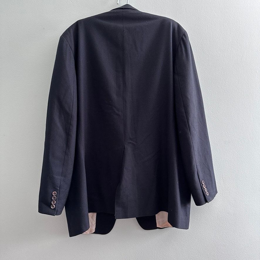 Paul Stuart Paul Stuart dark gray/navy two button wool blazer size 45L Size 44L - 3 Thumbnail