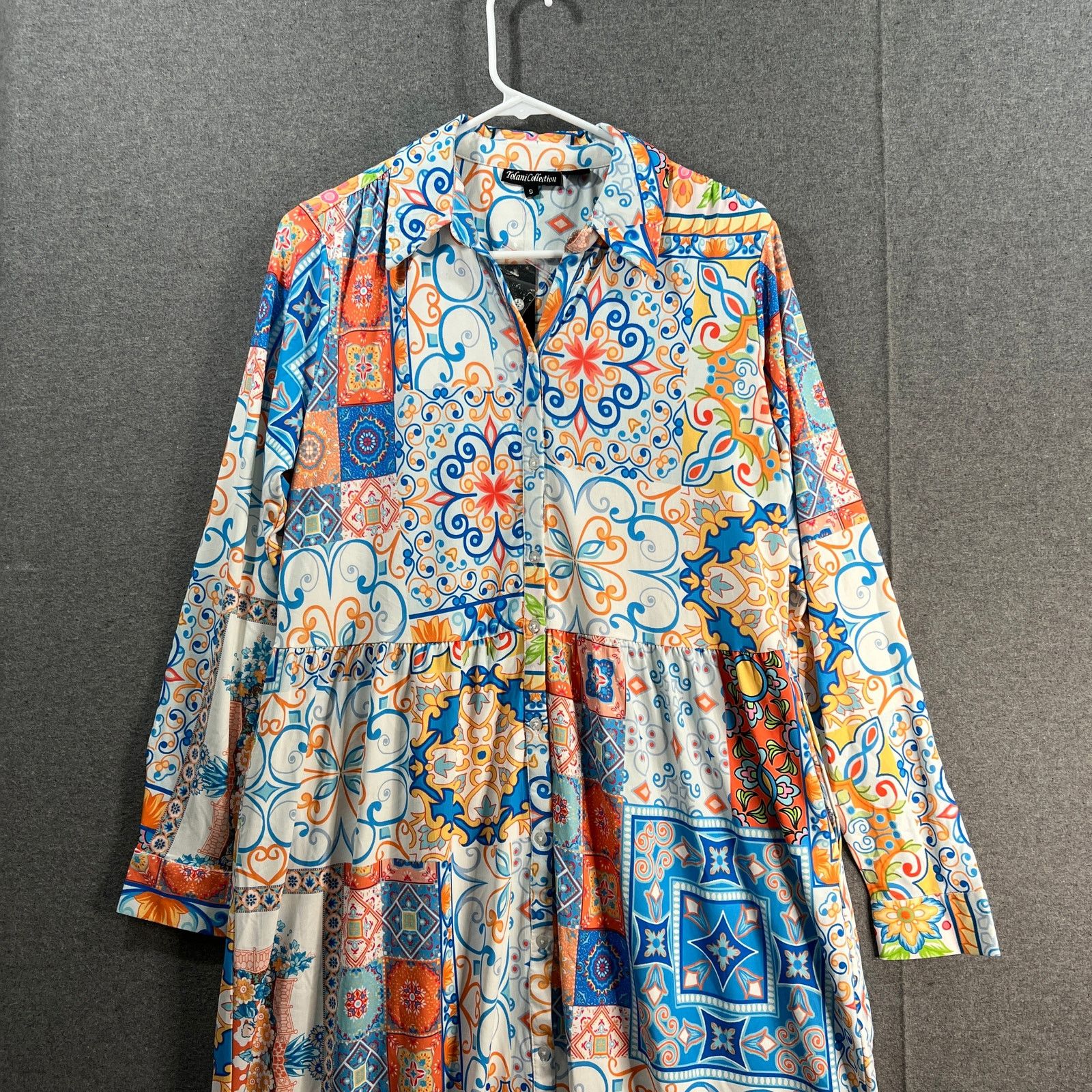 Other Tolani Collection Long Sleeve Knit Dress with Pockets Size S / US 4 / IT 40 - 4 Thumbnail