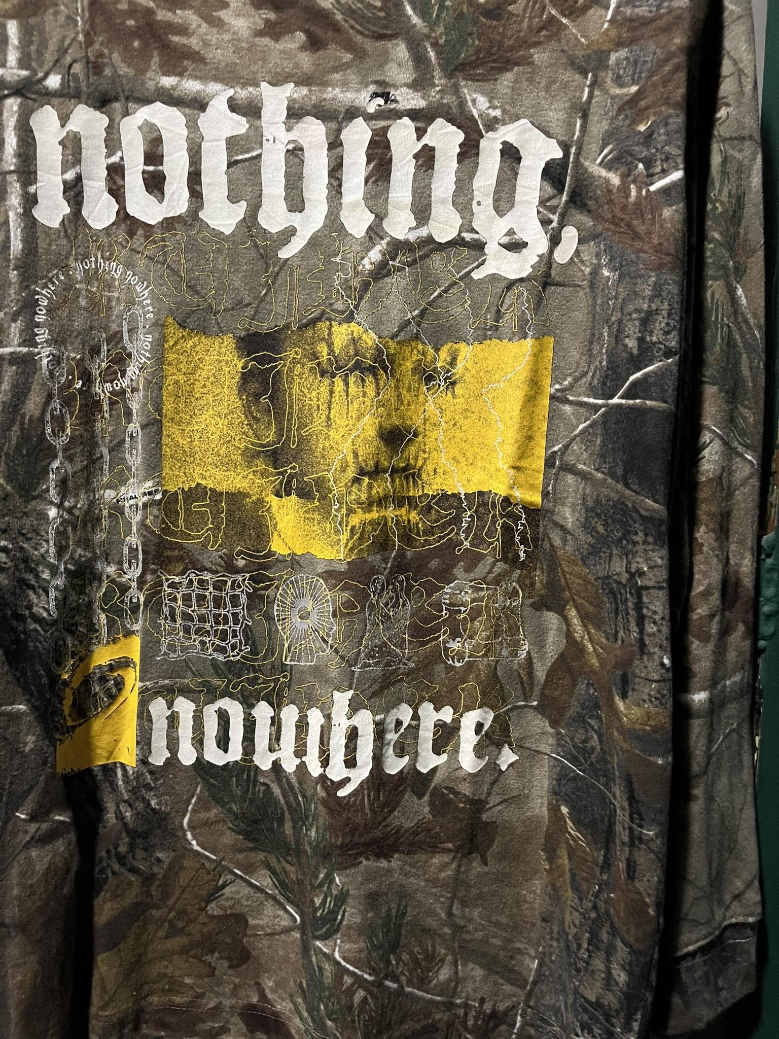 Band Tees × Rap Tees Nothing,Nowhere. Emo Rap Rock Band Tee Realtree Size US M / EU 48-50 / 2 - 2 Thumbnail
