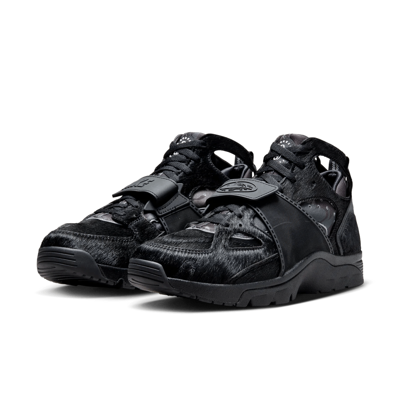 Corteiz × Nike Corteiz Nike Air Trainer Huarache Onyx Black US12 UK11 EU46 Size US 12 / EU 45 - 21 Thumbnail