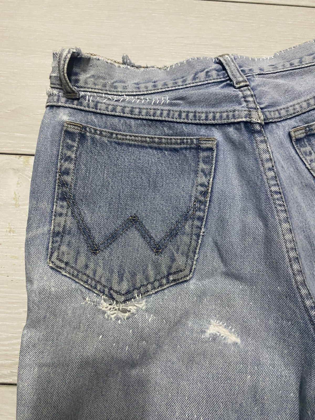Wrangler Wrangler Destroy Trash Flare Jeans Size US 29 - 10 Thumbnail
