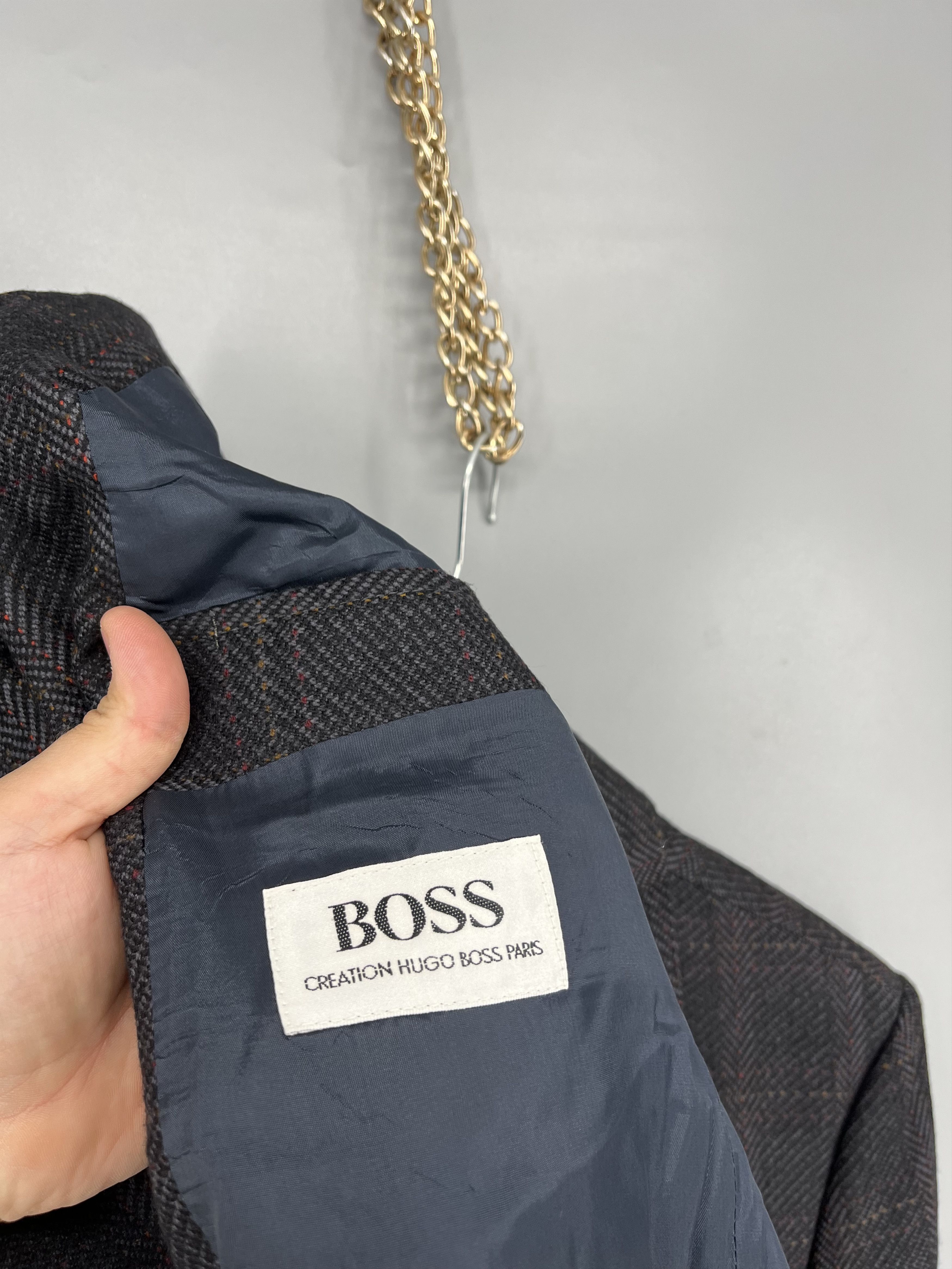 Hugo Boss Vintage Hugo Boss Paris Blazer — Two Button Classic Size 40S - 9 Thumbnail