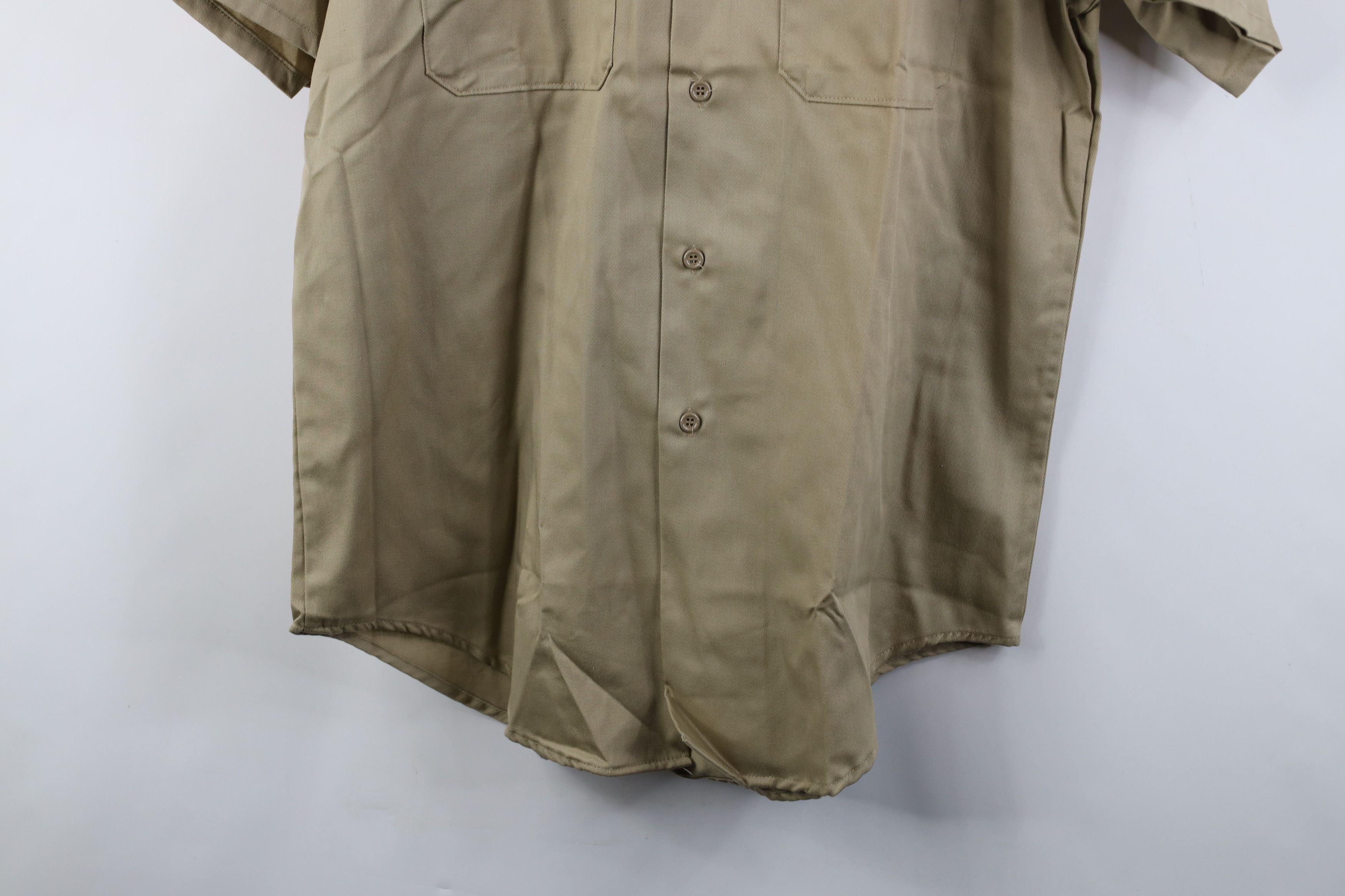Vintage Deadstock Vintage 70s Big Mac Workwear Short Sleeve Shirt Size US L / EU 52-54 / 3 - 3 Thumbnail