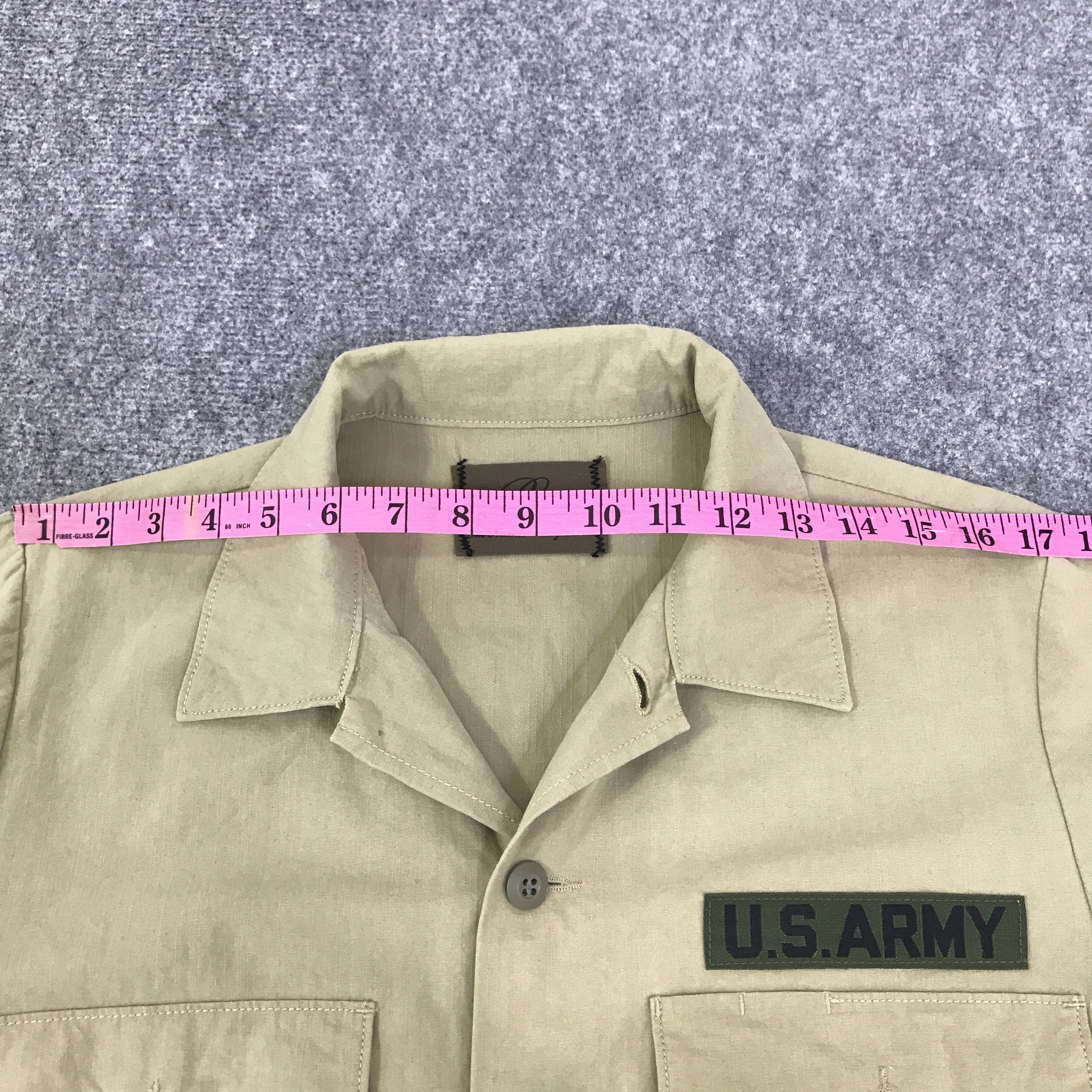 Japanese Brand Rna x us army button jacket K114B20 Size US M / EU 48-50 / 2 - 6 Thumbnail