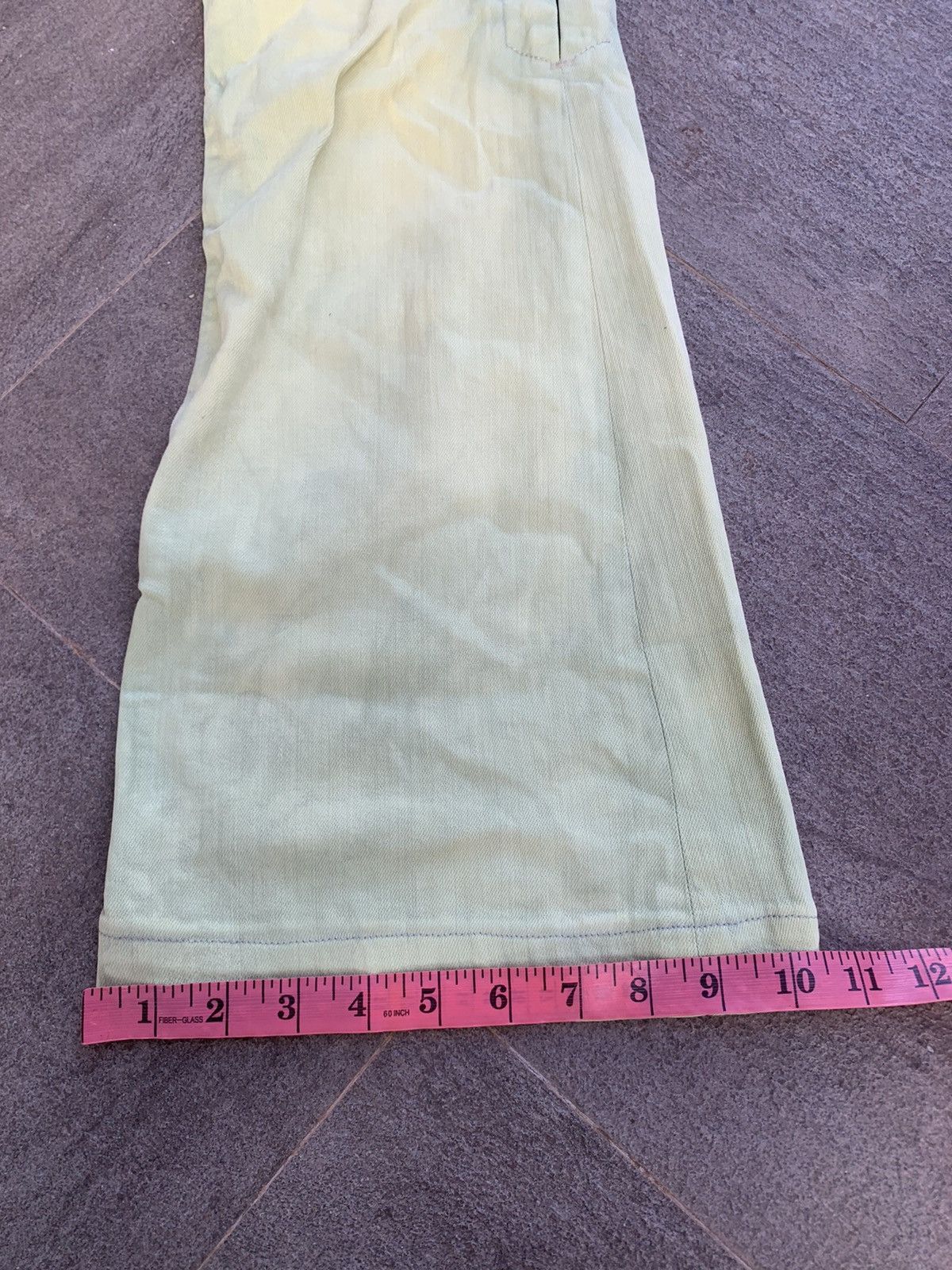 Tornado Mart Flared Sunfaded Tornado Mart Lace Pants Size US 35 - 7 Thumbnail