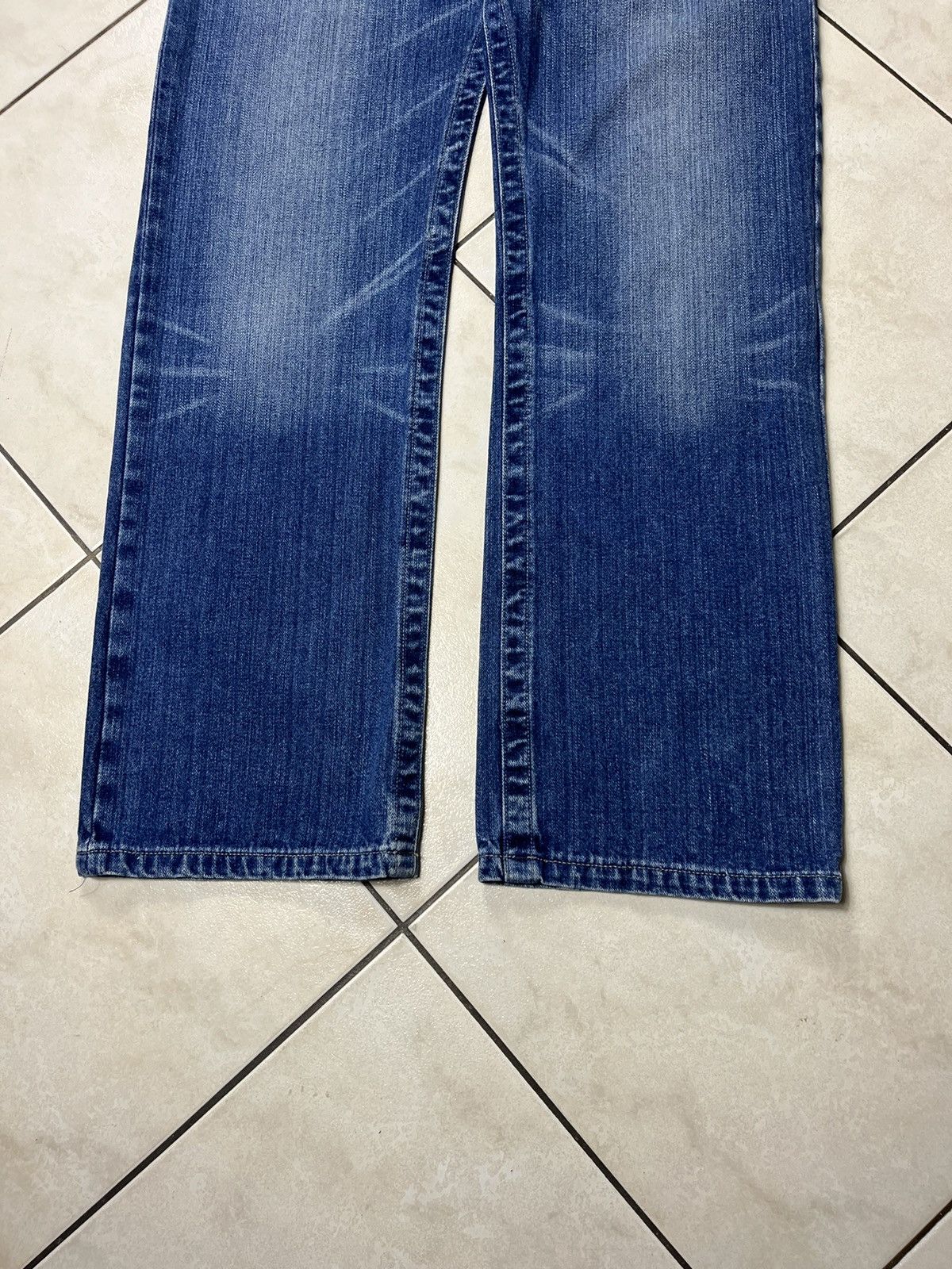 Diesel × Vintage Vintage Diesel Rivec y2k distressed jeans pants baggy washed Size US 33 - 5 Thumbnail