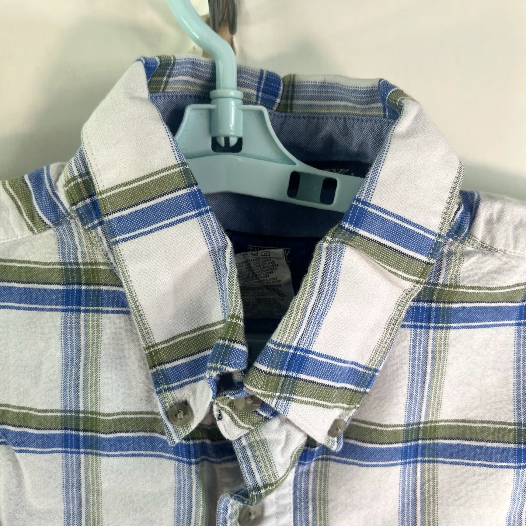 Wrangler VINTAGE No, Wrangler 20X Cowboy Check Button-Down Shirt Mens Size L Blue/Green, Button-Up, Cotton, Regular Fit, Long Sleeve Mens Size US L / EU 52-54 / 3 - 3 Thumbnail
