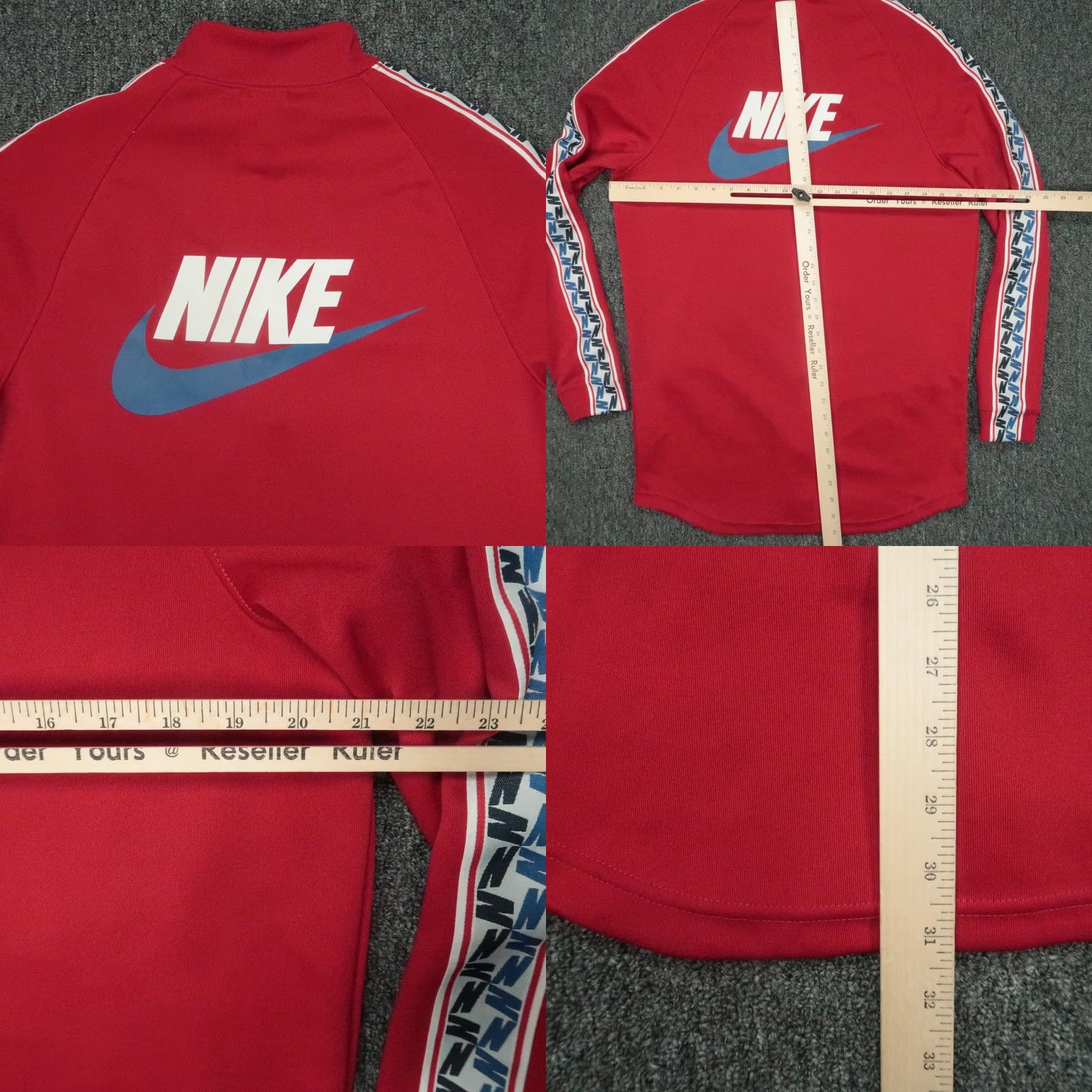 Nike Nike Jacket Mens Small Red Track Full Zip Sportswear Size US S / EU 44-46 / 1 - 8 Thumbnail