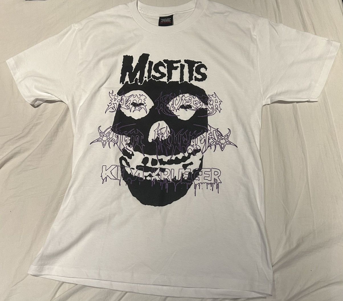 Kim Krueger WHITE MISFIT KK TEE Size US L / EU 52-54 / 3 - 2 Thumbnail