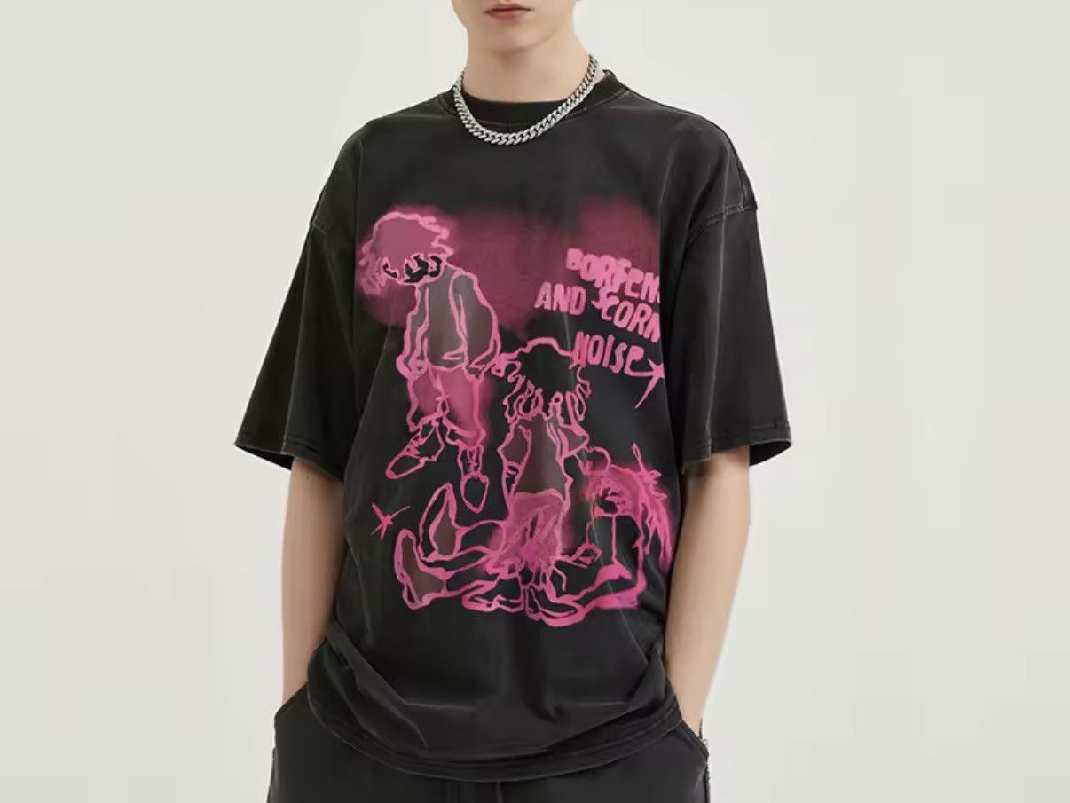 Other Streetwear Japanese Style Cartoon Graphic Retro T Shirt Size US L / EU 52-54 / 3 - 3 Thumbnail