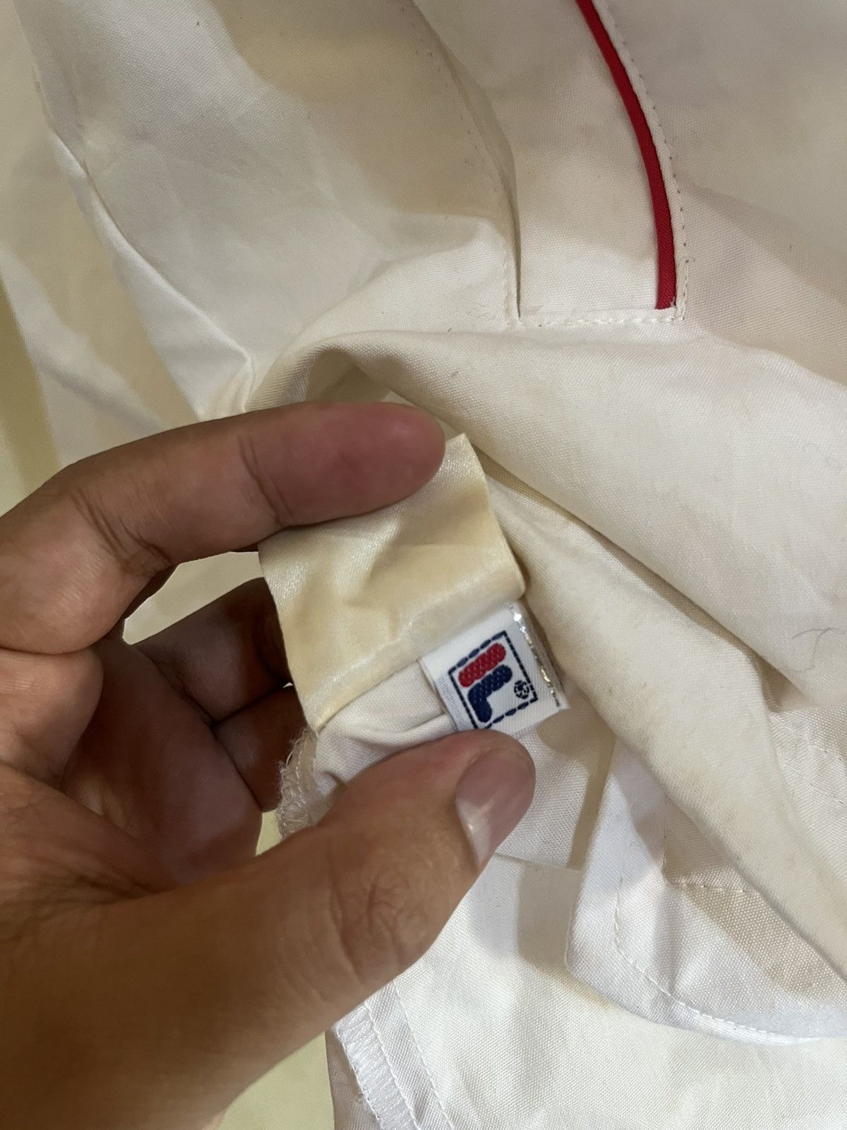 Fila Vintage Fila Windbreaker Hoodie Big Logo Size US XL / EU 56 / 4 - 9 Thumbnail