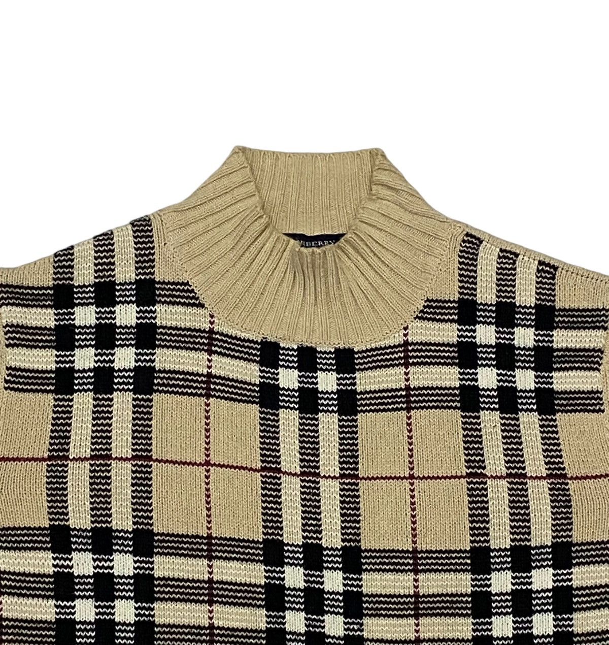 Burberry Burberry London Nove Check Knitwear Sweater Size M / US 6-8 / IT 42-44 - 5 Thumbnail
