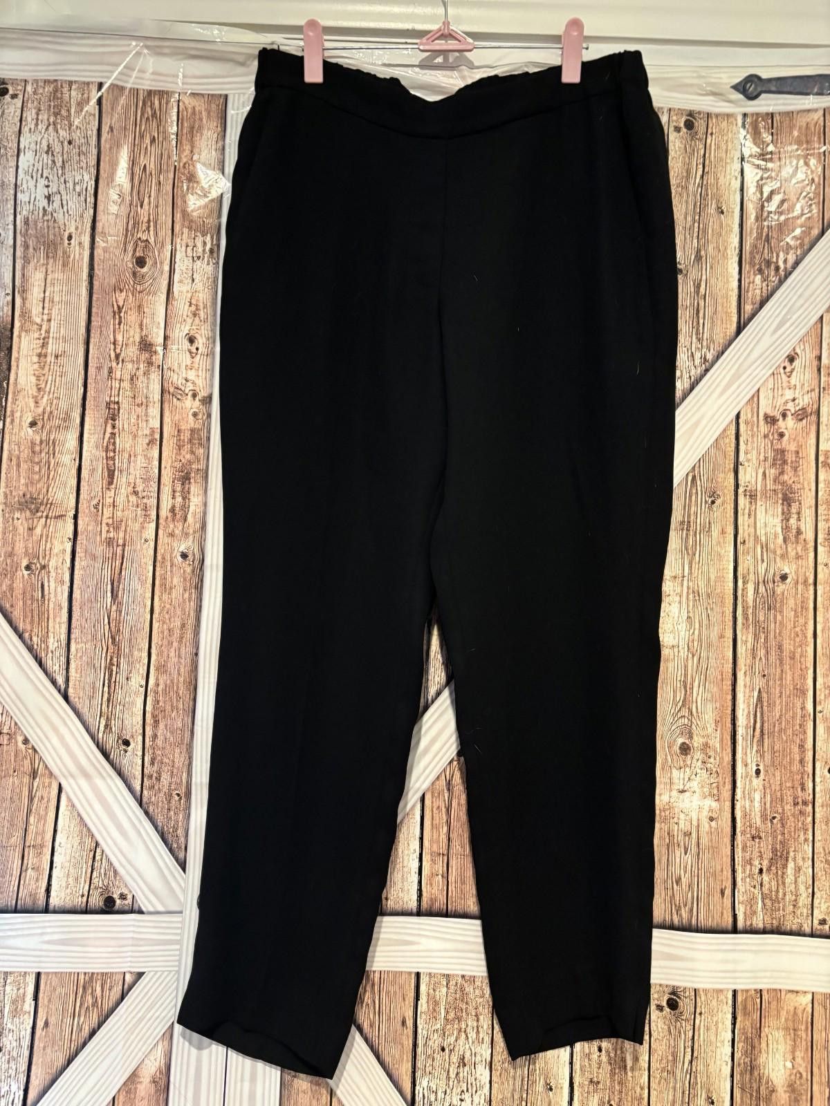 J.Crew Womens J Crew sz 12 black dress pants preloved #311 Size 34" / US 12 / IT 48 - 1 Thumbnail